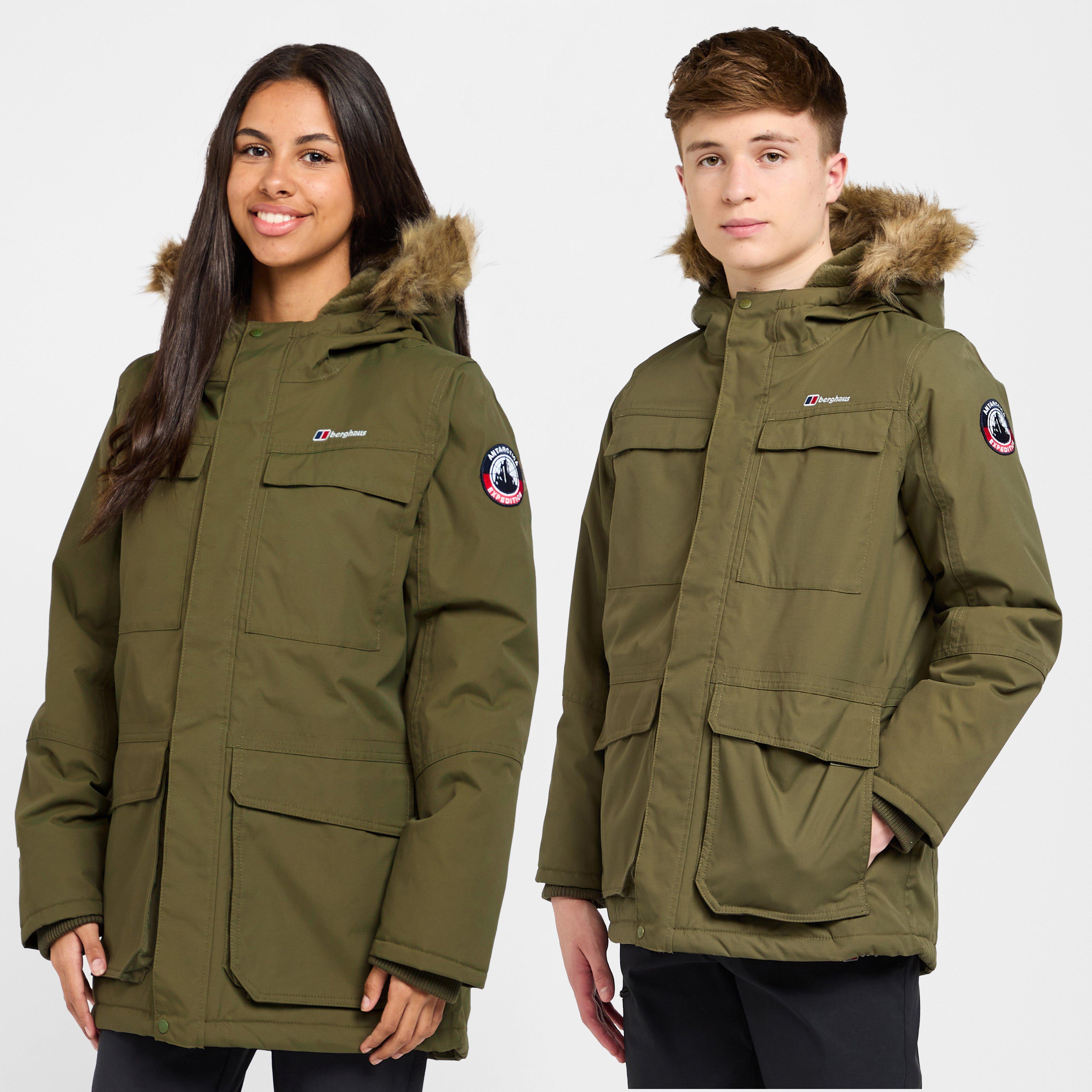 Kids’ Fourstones Waterproof Parka – Khaki -Y Kids’ Fourstones Waterproof Parka – Khaki -Y