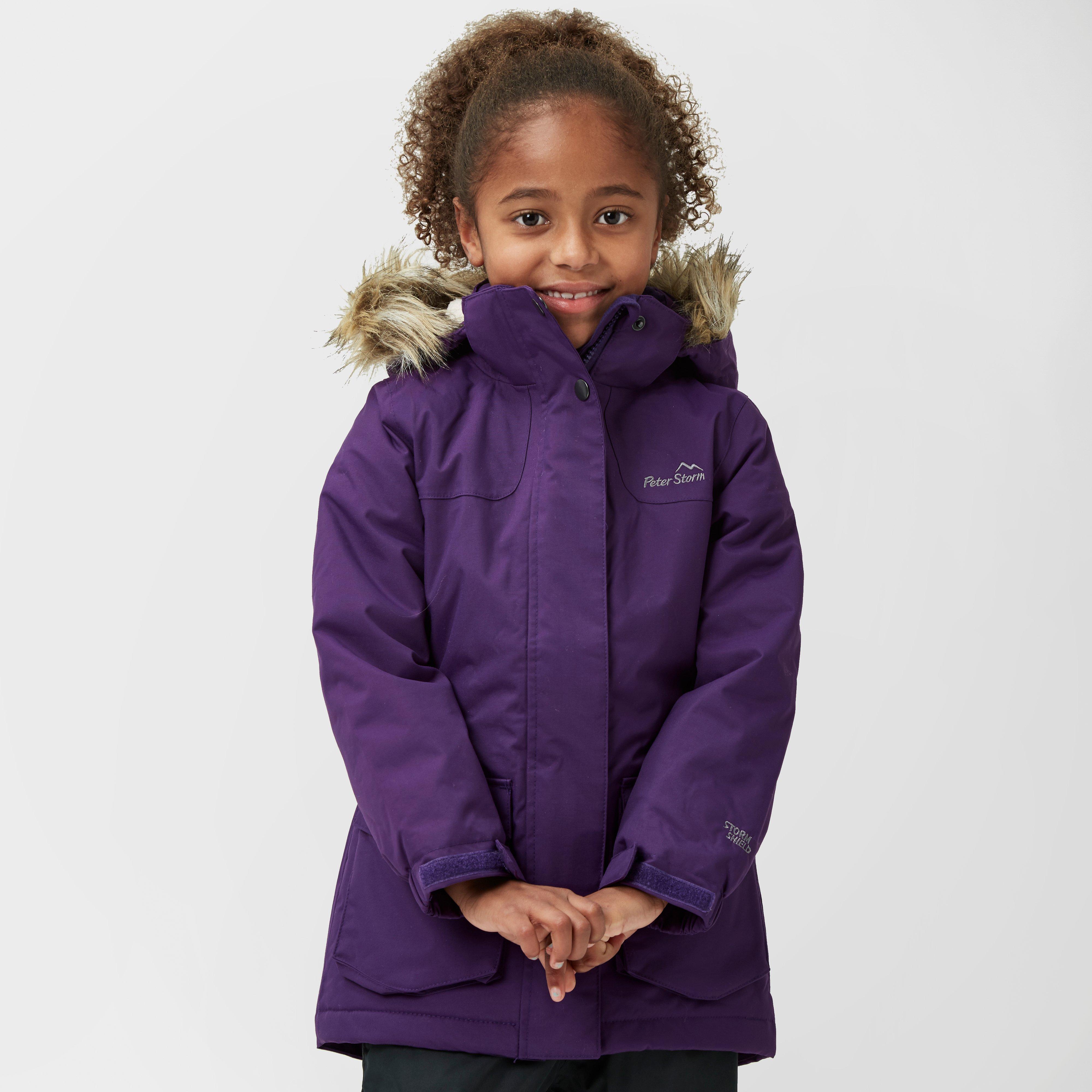 Kids’ Poppy Waterproof Parka – Purple -Y Kids’ Poppy Waterproof Parka – Purple -Y