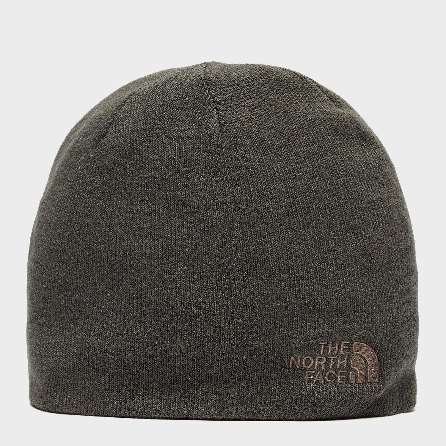 Men’s Reversible Knitted Beanie – Brown One Size
