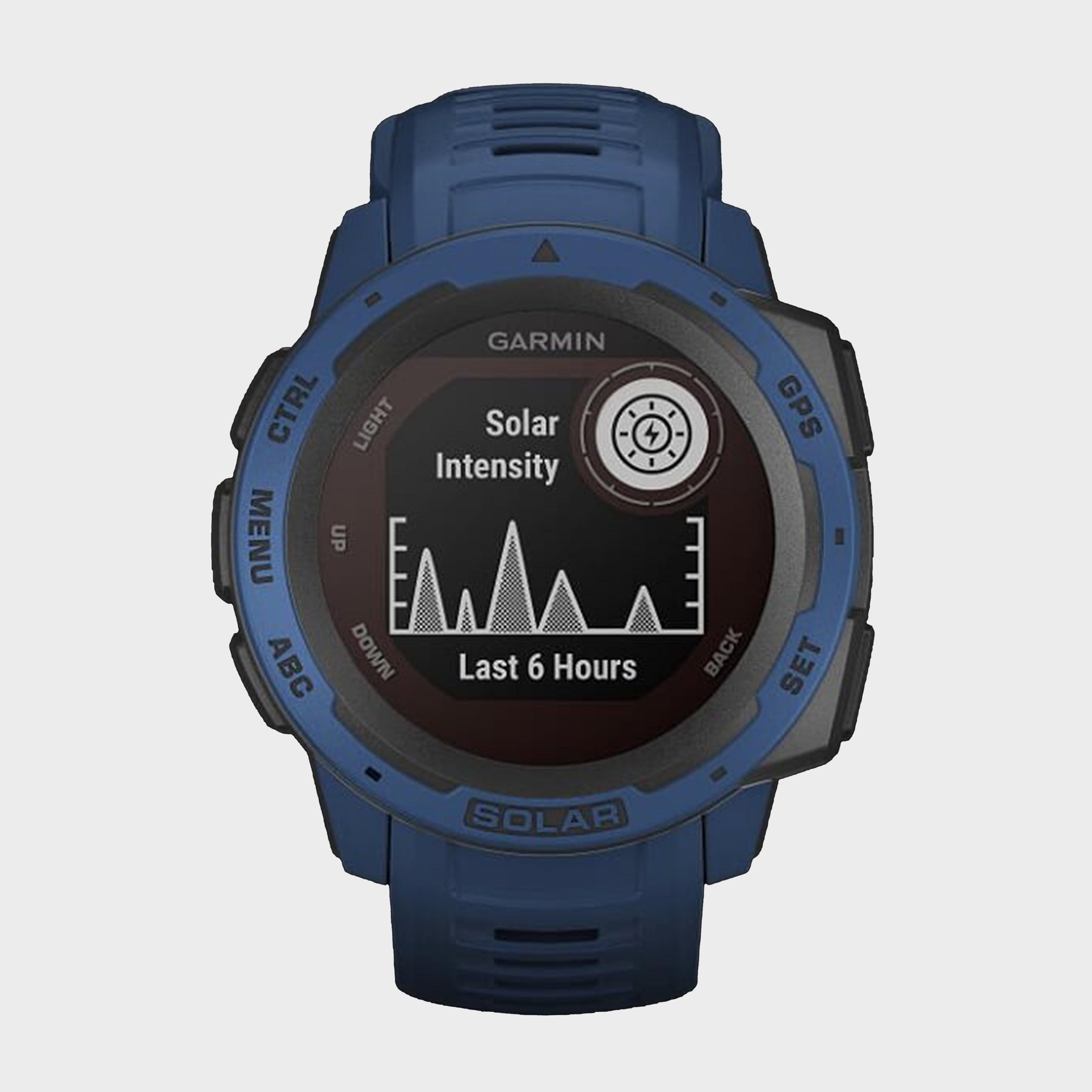 Instinct® Solar Camo Edition Multi-Sport GPS Watch – Navy OS Instinct® Solar Camo Edition Multi-Sport GPS Watch – Navy OS