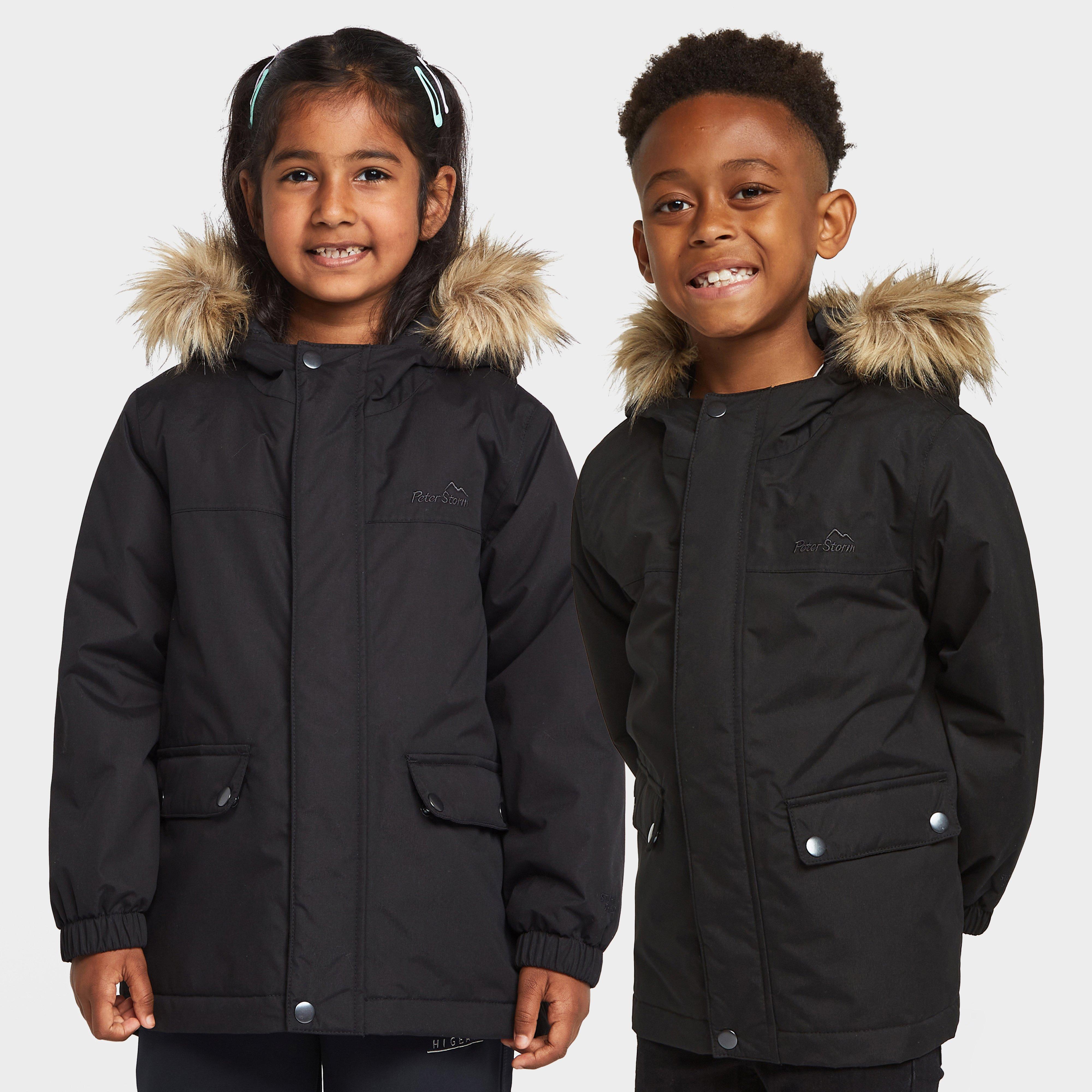 Kids’ Waterproof Parka II – Black -Y Kids’ Waterproof Parka II – Black -Y