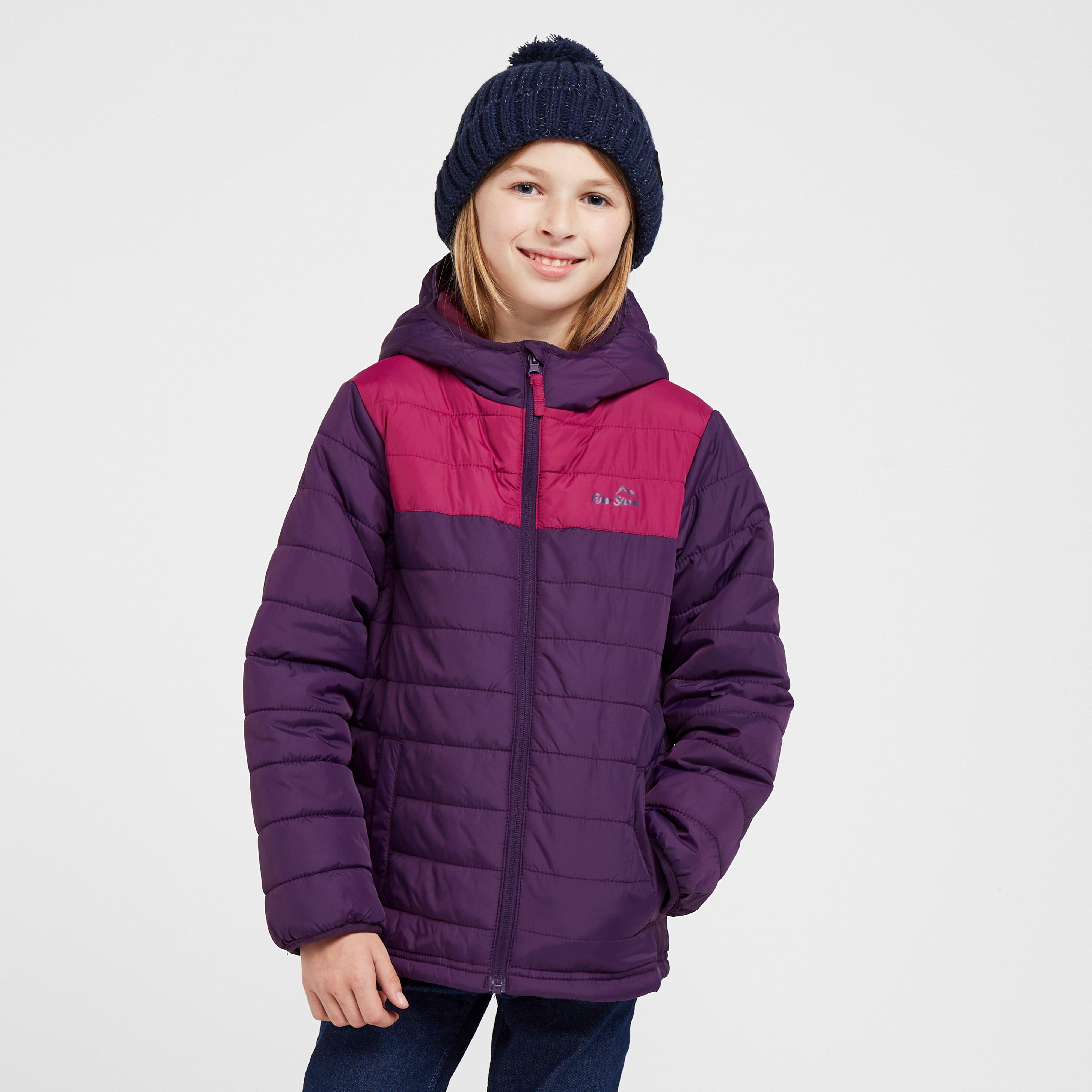 Kids Blisco II Hooded Jacket – Purple -Y