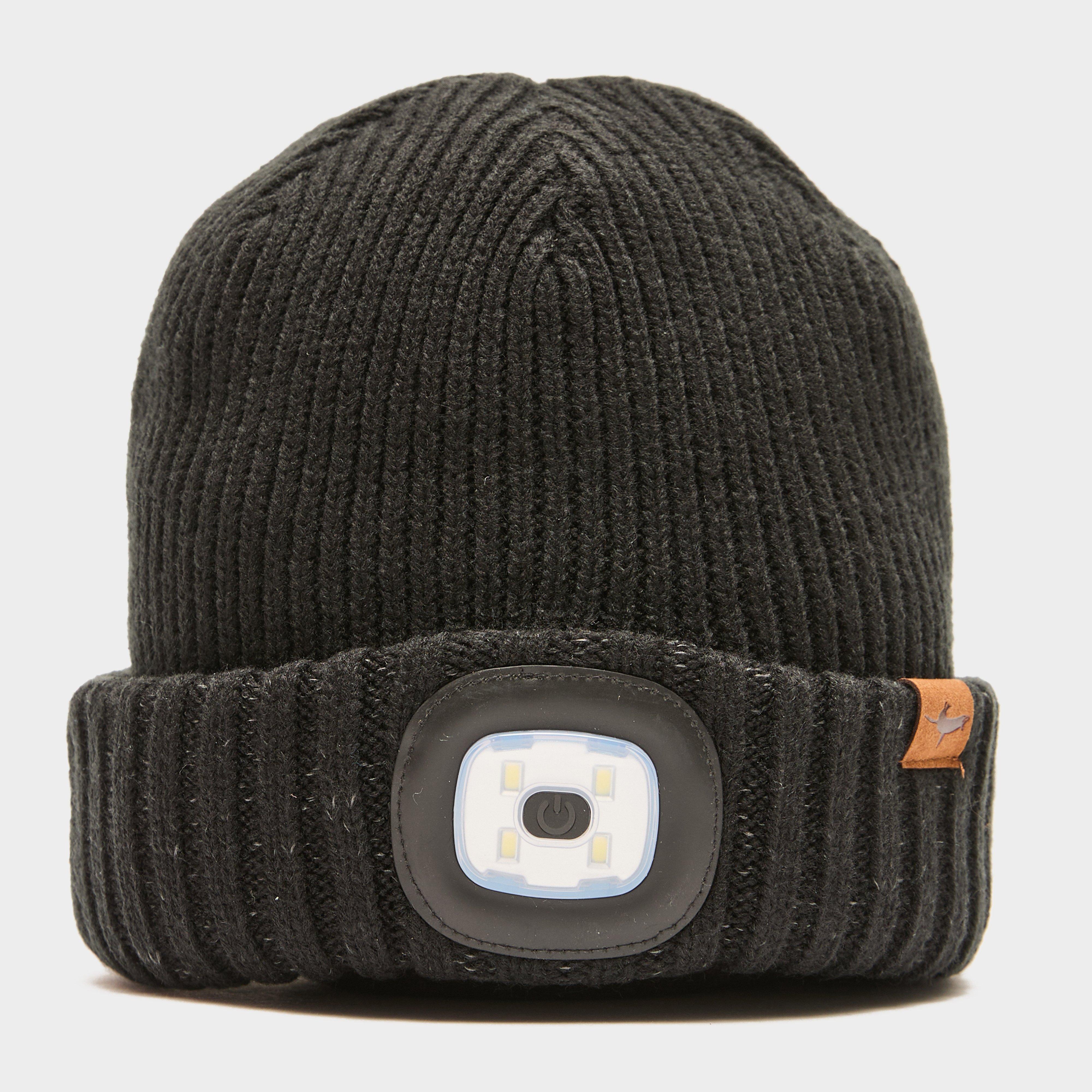 Unisex Waterproof Cold Weather LED Beanie Hat – Black Unisex Waterproof Cold Weather LED Beanie Hat – Black