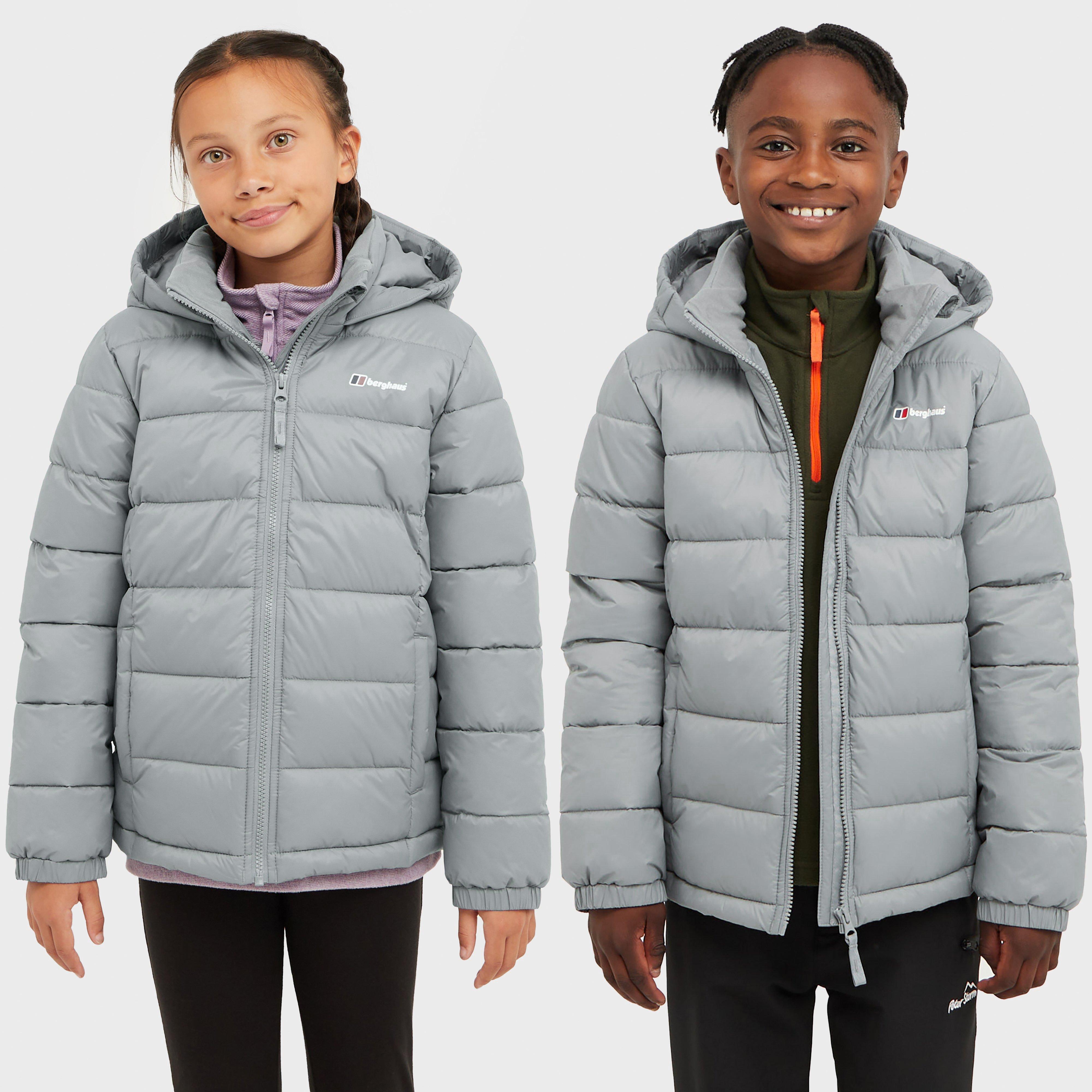 Kids’ Burham Insulated Jacket – Grey -Y