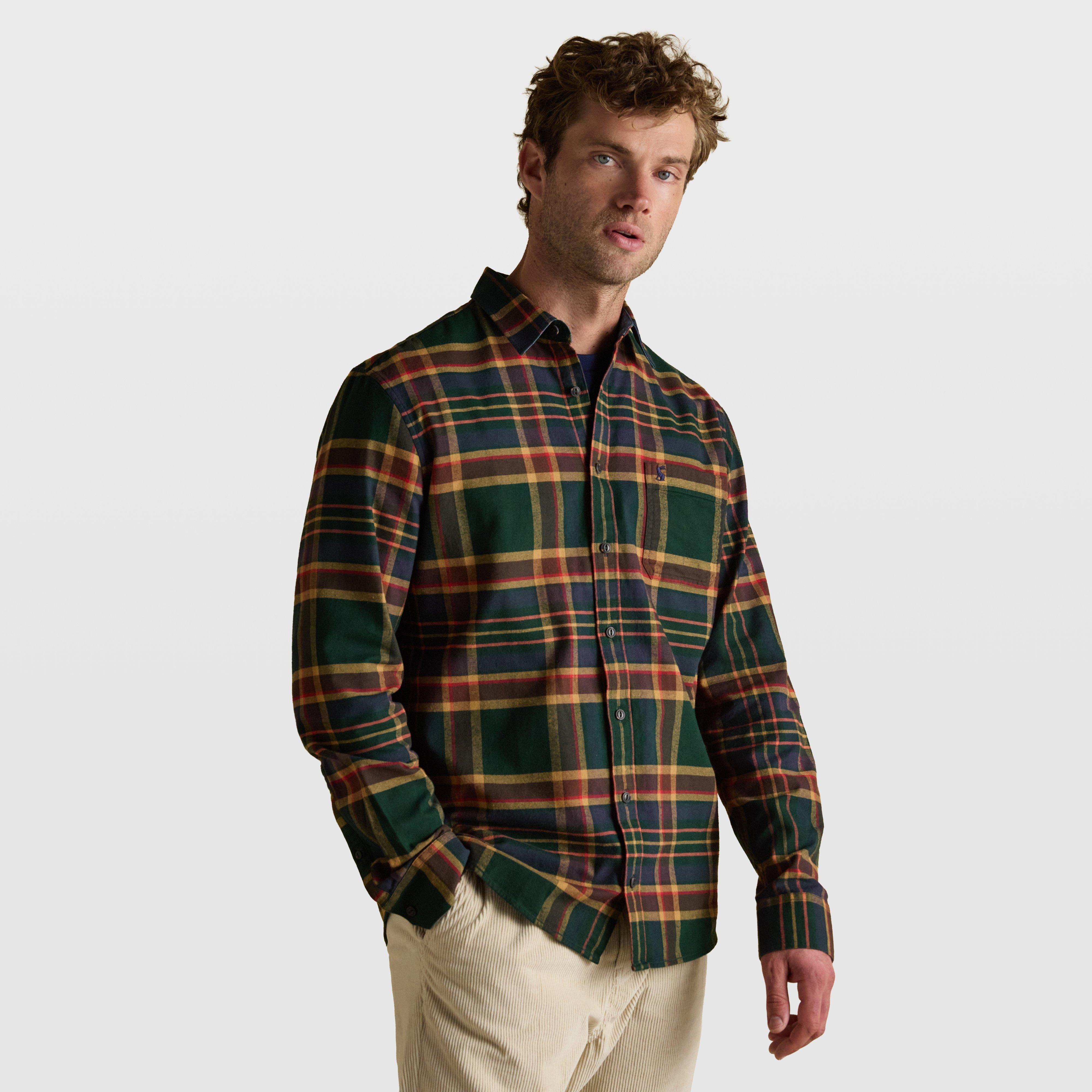Men’s Brushed Flannel Shirt