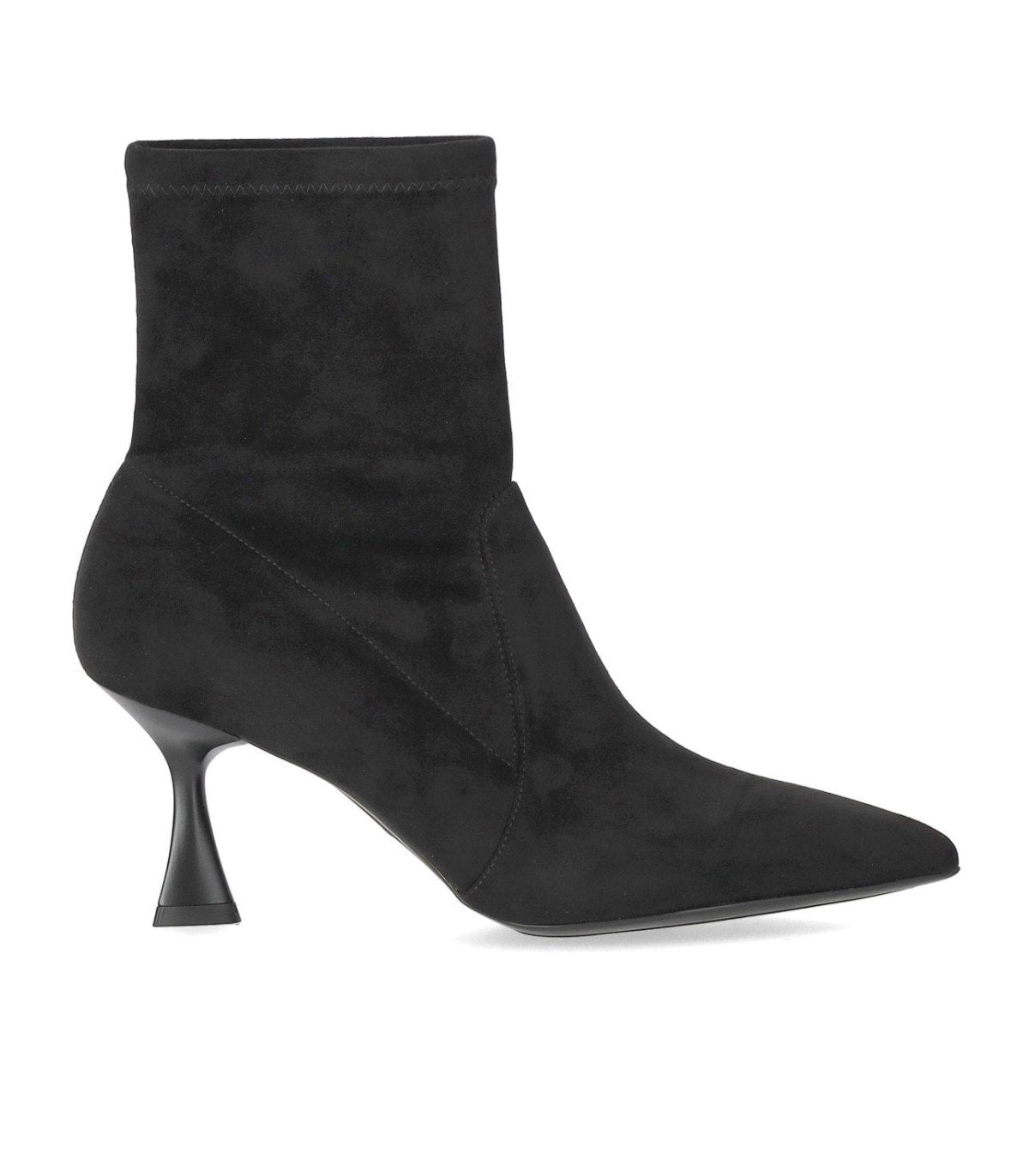 SERGIO LEVANTESI JANET BLACK HEELED ANKLE BOOT SERGIO LEVANTESI JANET BLACK HEELED ANKLE BOOT