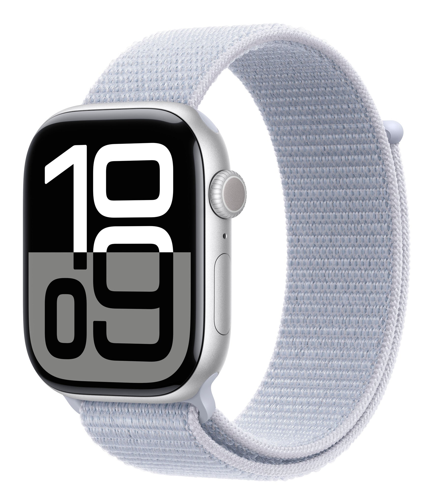 Apple Watch Series GPS mm Silver Aluminium Case with Blue Cloud Sport Loop Apple Watch Series GPS mm Silver Aluminium Case with Blue Cloud Sport Loop
