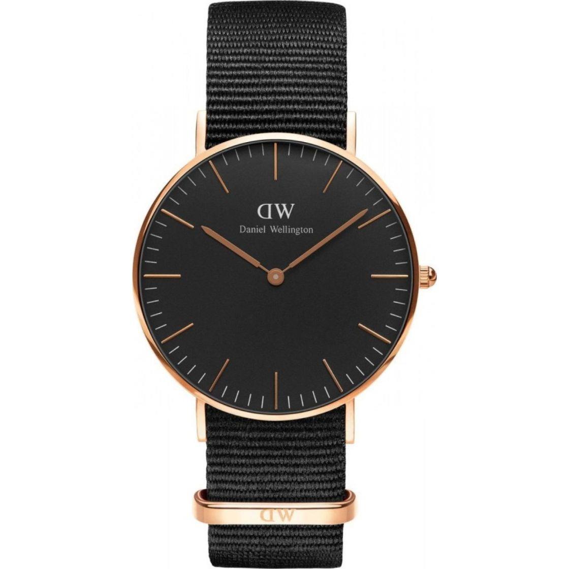 Daniel Wellington DW Classic mm Black Cornwal Watch