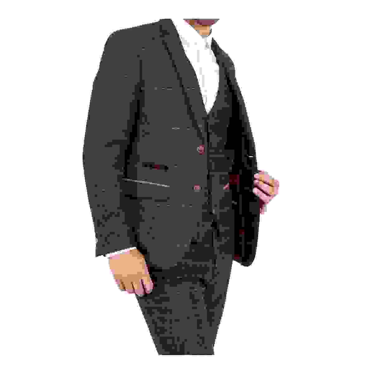 Marc Darcy Eton Three Piece Tweed Suit Marc Darcy Eton Three Piece Tweed Suit