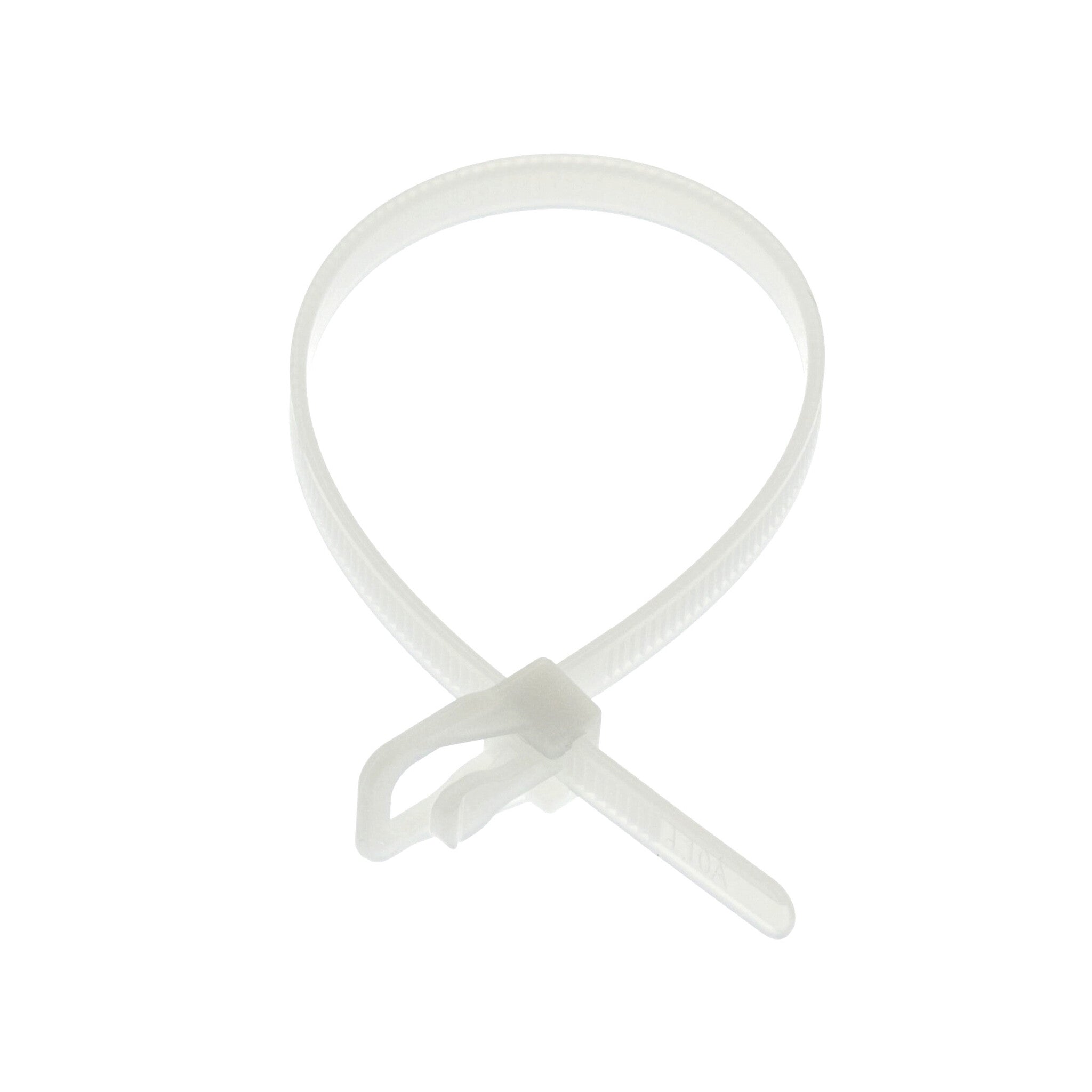 Cablenet EVSNL-TA cable tie Releasable cable tie Nylon White pcs