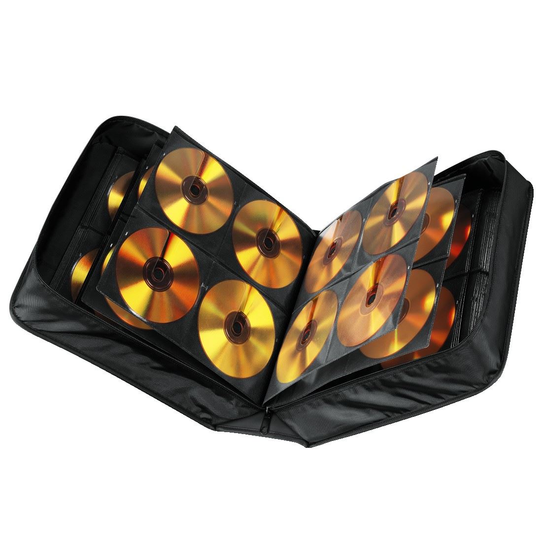 Hama CD DVD Blu-ray Wallet Carry Case Disc Storage Protection Bag Nylon Holder Hama CD DVD Blu-ray Wallet Carry Case Disc Storage Protection Bag Nylon Holder