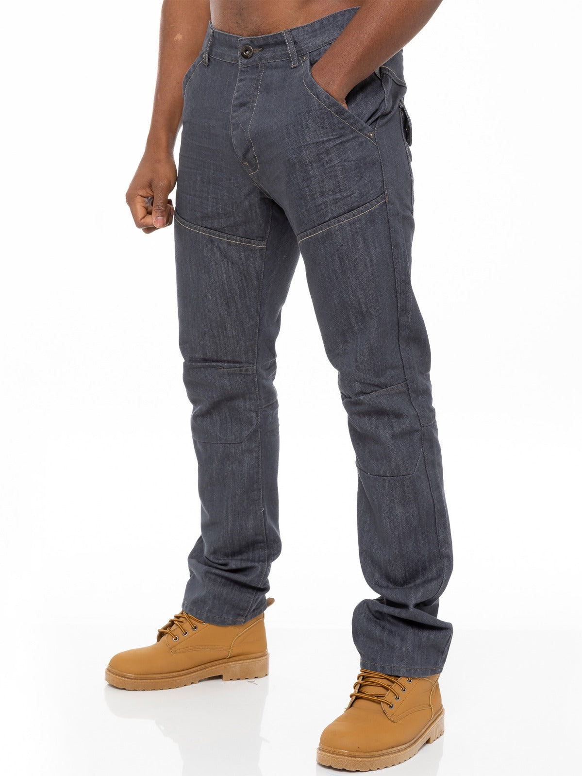 Mens Regular Fit Grey Denim Jeans Mens Regular Fit Grey Denim Jeans