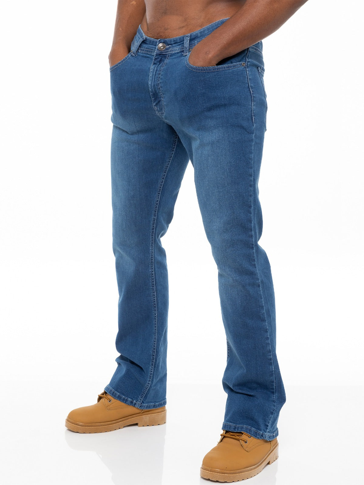 Designer Mens Bootcut Denim Jeans