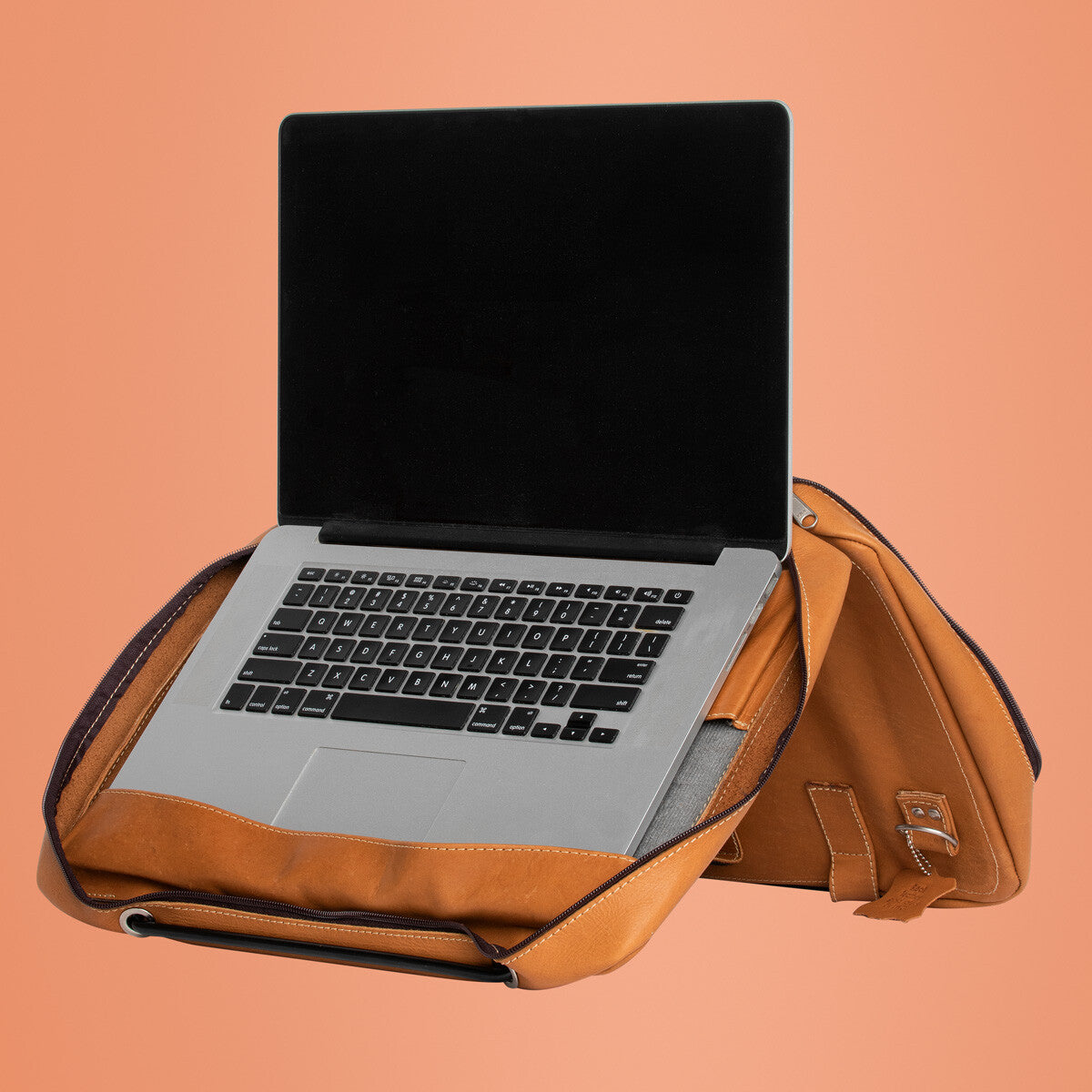 R-Go Tools Laptop bag R-Go Viva, full-grain leather, with integrated laptop stand, shoulder strap, .-, brown R-Go Tools Laptop bag R-Go Viva, full-grain leather, with integrated laptop stand, shoulder strap, .-, brown