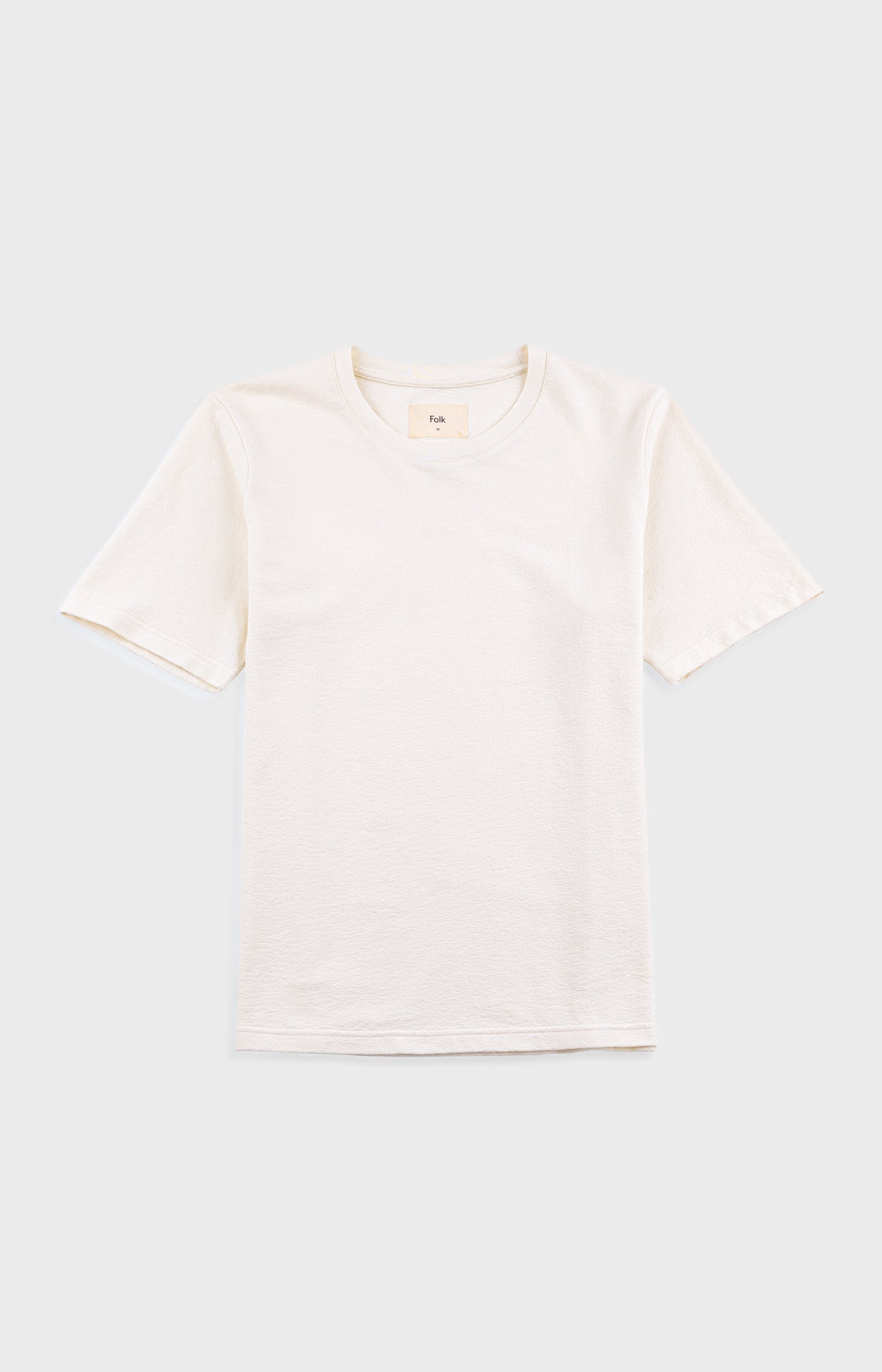 Short Sleeve Textured Shirt – Ecru Short Sleeve Textured Shirt – Ecru