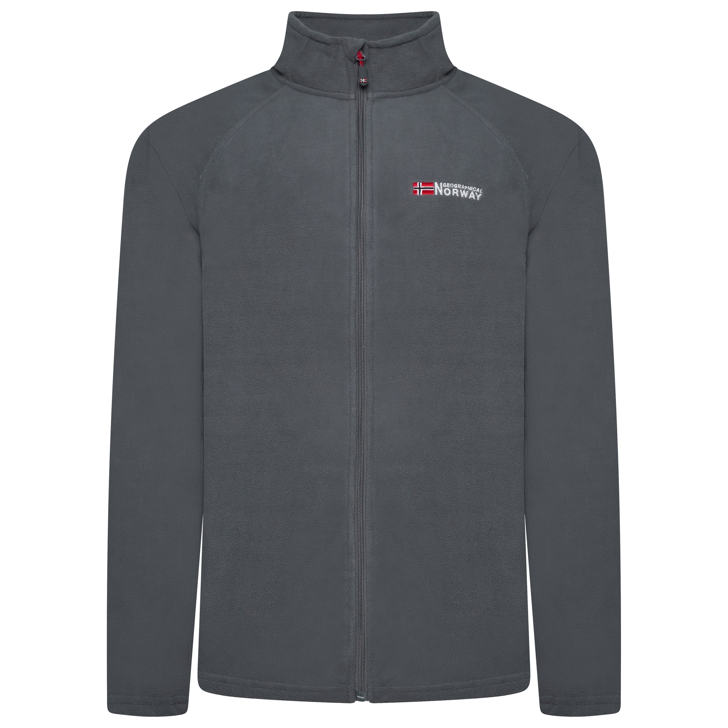 Geographical Norway Full Zip Fleece – M Dark Grey