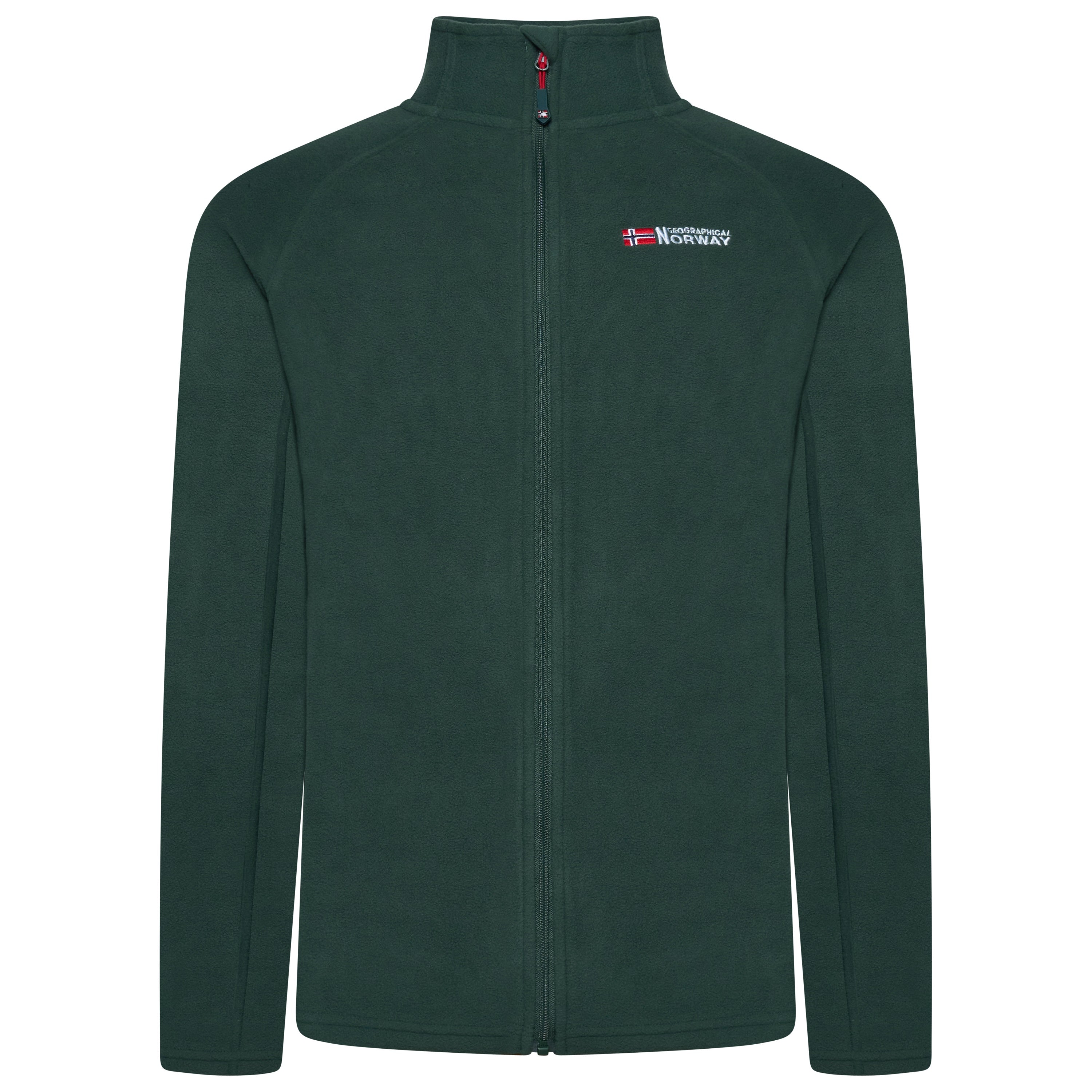 Geographical Norway Full Zip Fleece – L Garden Green