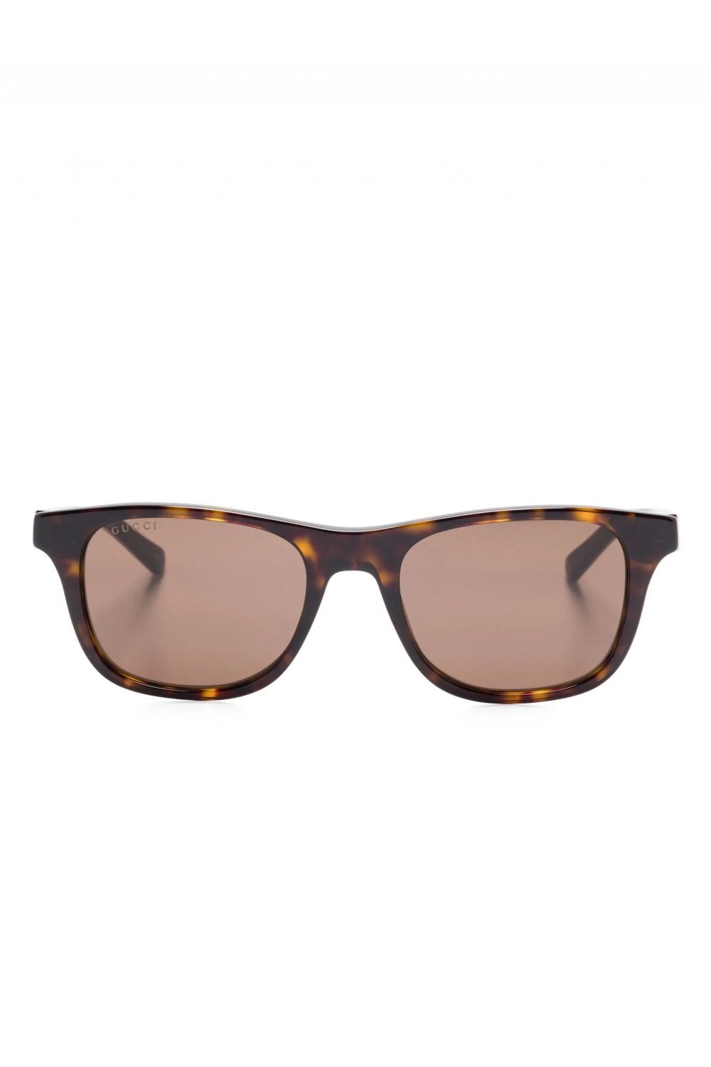GUCCI EYEWEAR ENAMELLED DETAIL SUNGLASSES Size: OS, colour: BROWN GUCCI EYEWEAR ENAMELLED DETAIL SUNGLASSES Size: OS, colour: BROWN