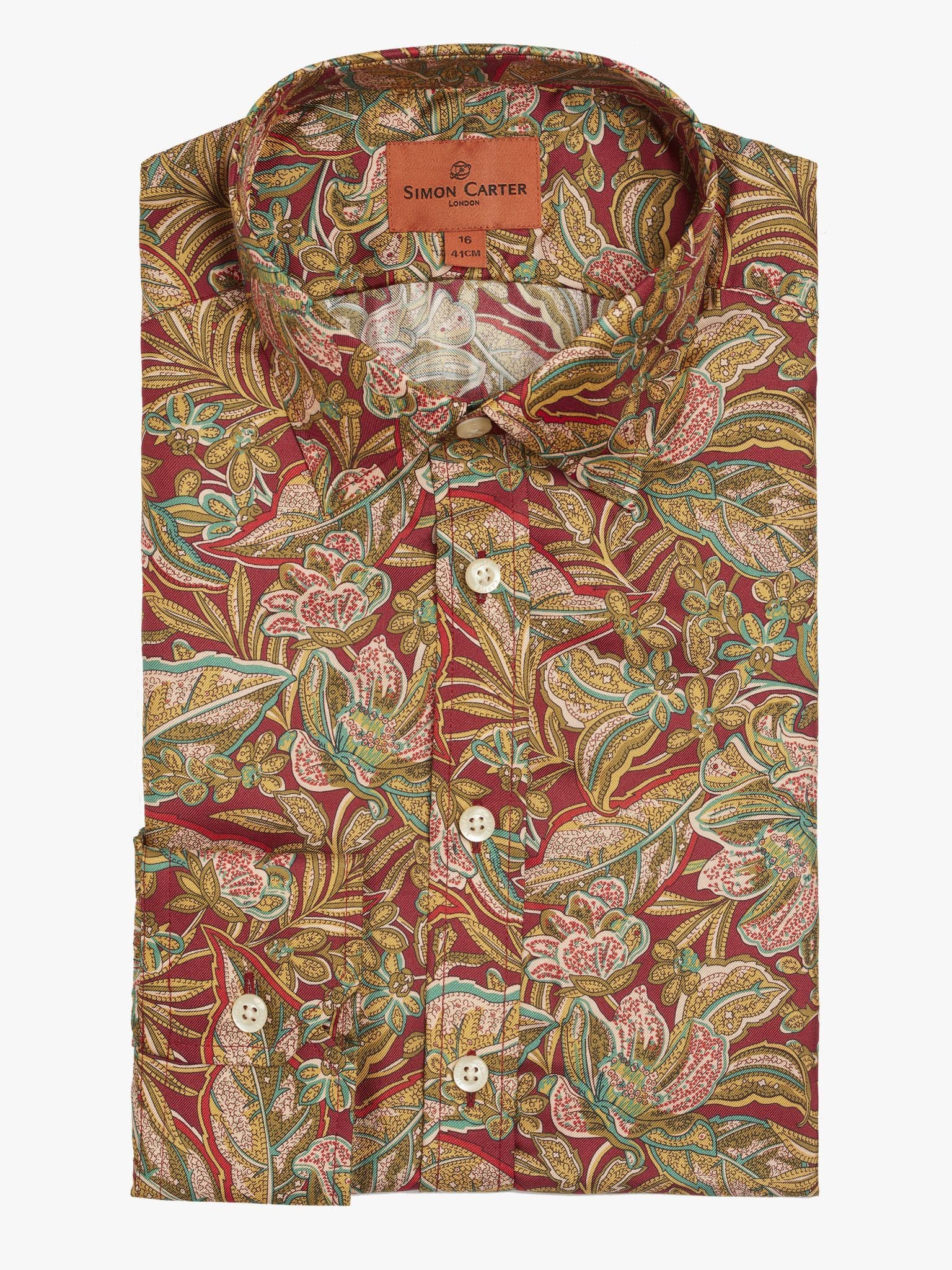 Hawaiian Paisley Silk Shirt – . Hawaiian Paisley Silk Shirt – .