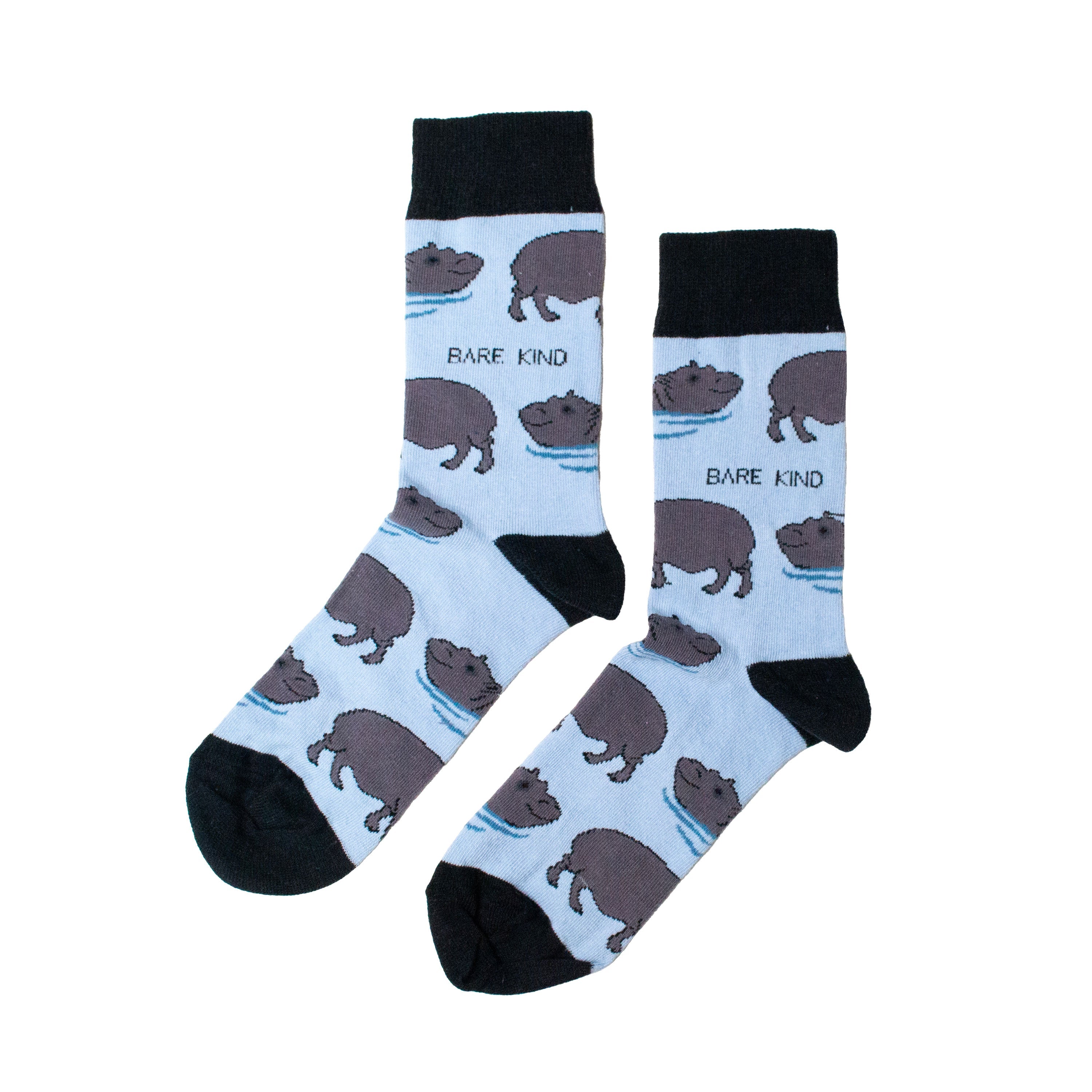 Save the Hippos Bamboo Socks – Adult – Save the Hippos Bamboo Socks – Adult –