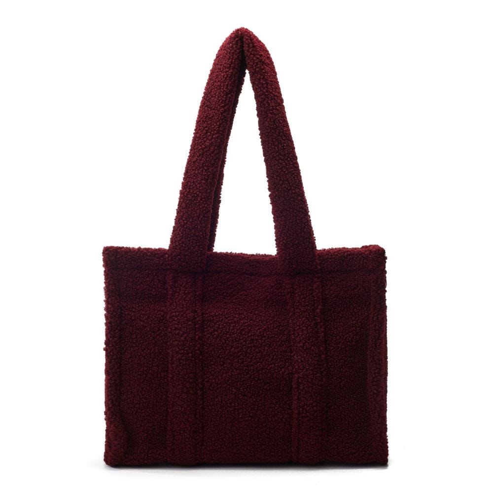 Moda In Pelle Jemima Bag Burgundy Faux Fur Moda In Pelle Jemima Bag Burgundy Faux Fur