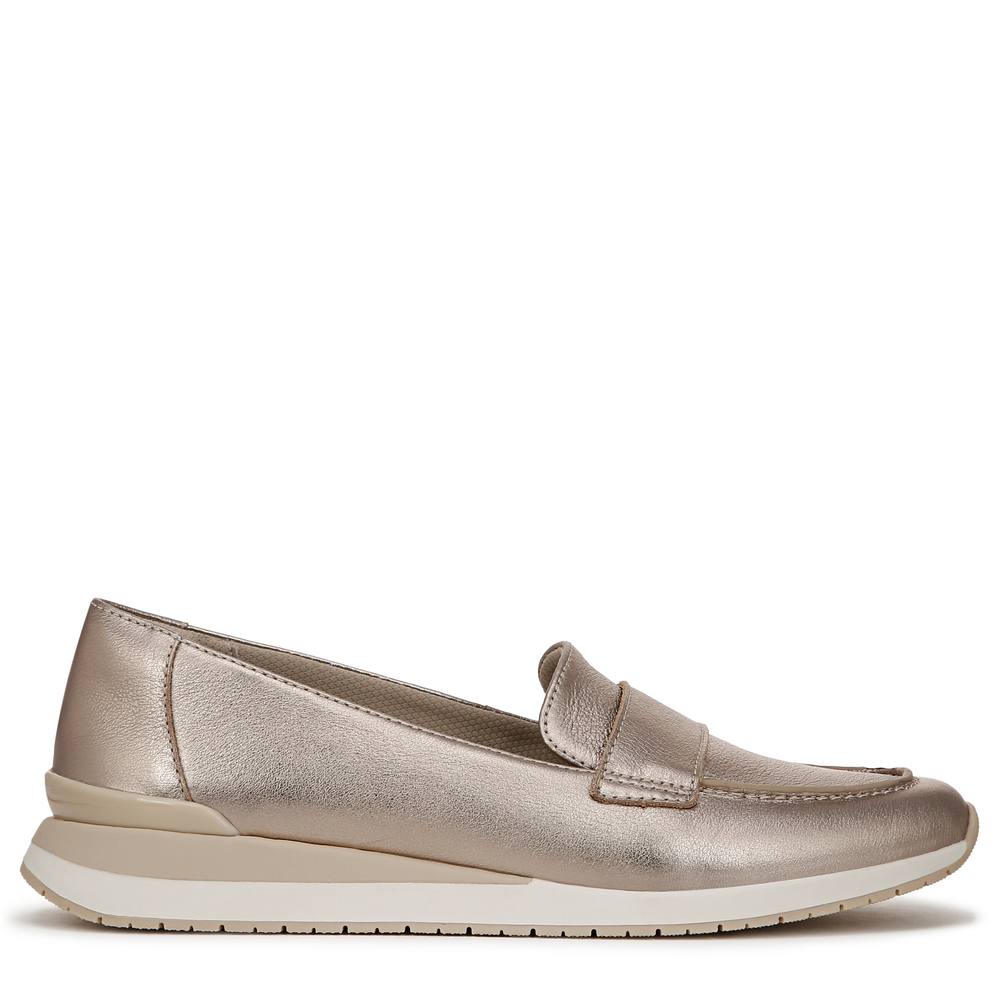 Naturalizer Lucy Loafer In Silver