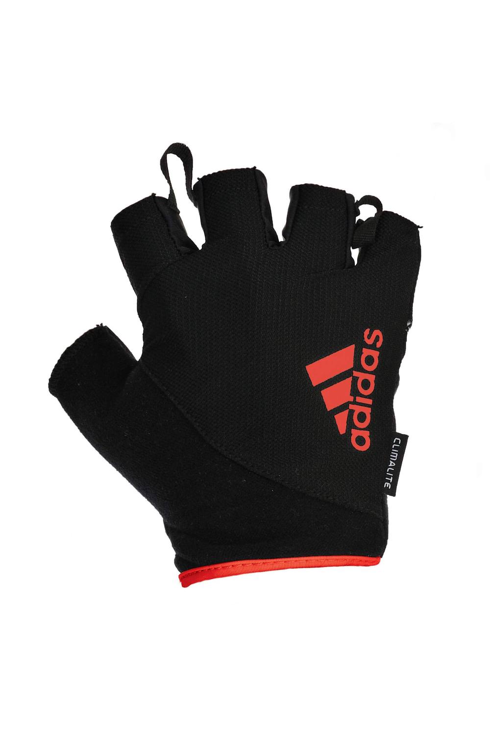 Adidas Essential Training Gloves In Red Adidas Essential Training Gloves In Red