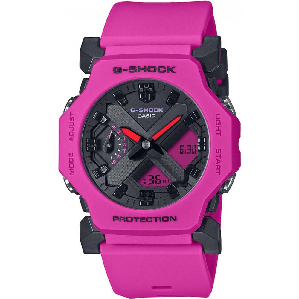 Casio Ga–Aer G-Shock Mm Quartz Watch In Pink