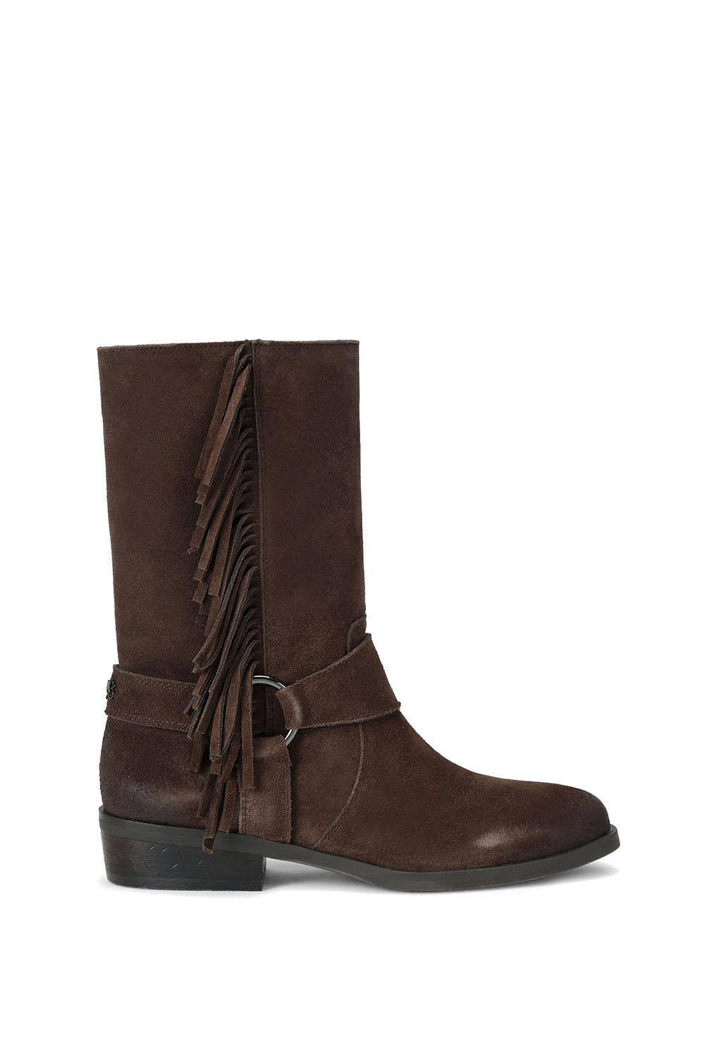 Kg Kurt Geiger ‘trist’ Suede Boots In Brown