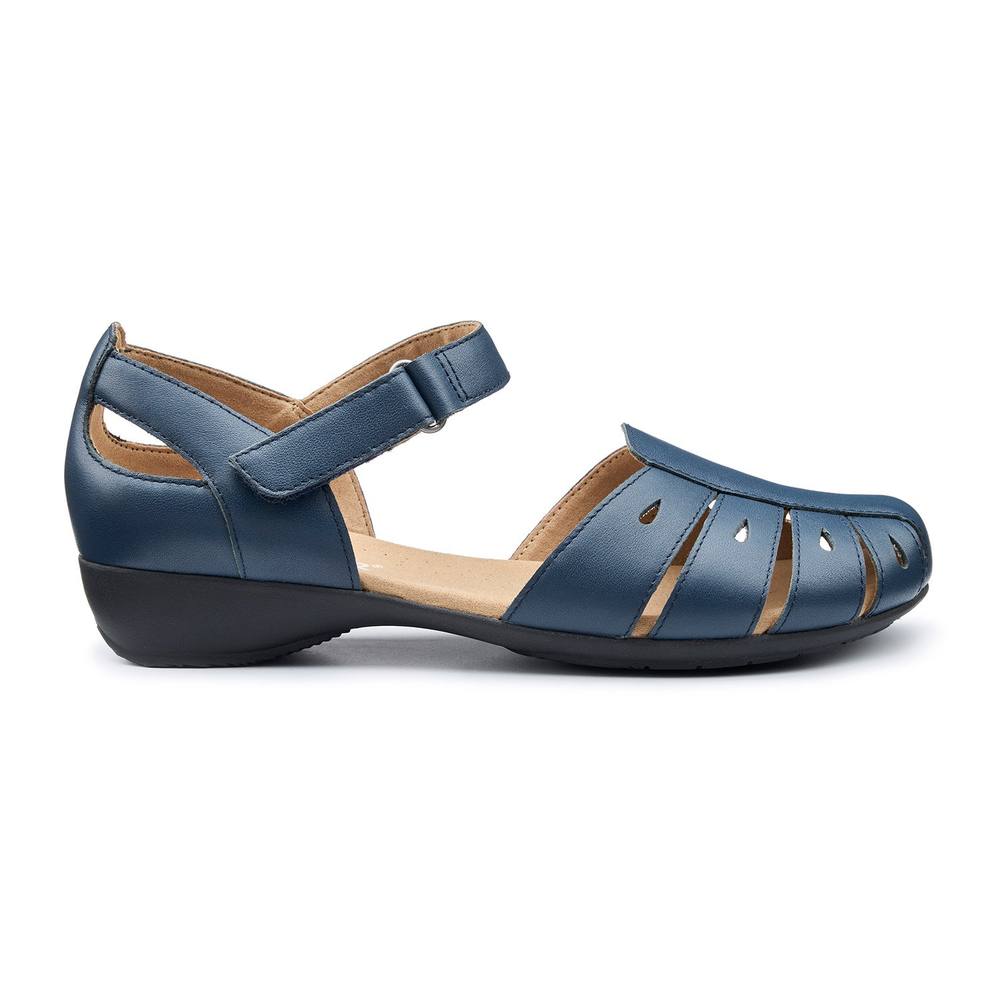 Hotter ‘may’ Fisherman Sandals In Navy Hotter ‘may’ Fisherman Sandals In Navy