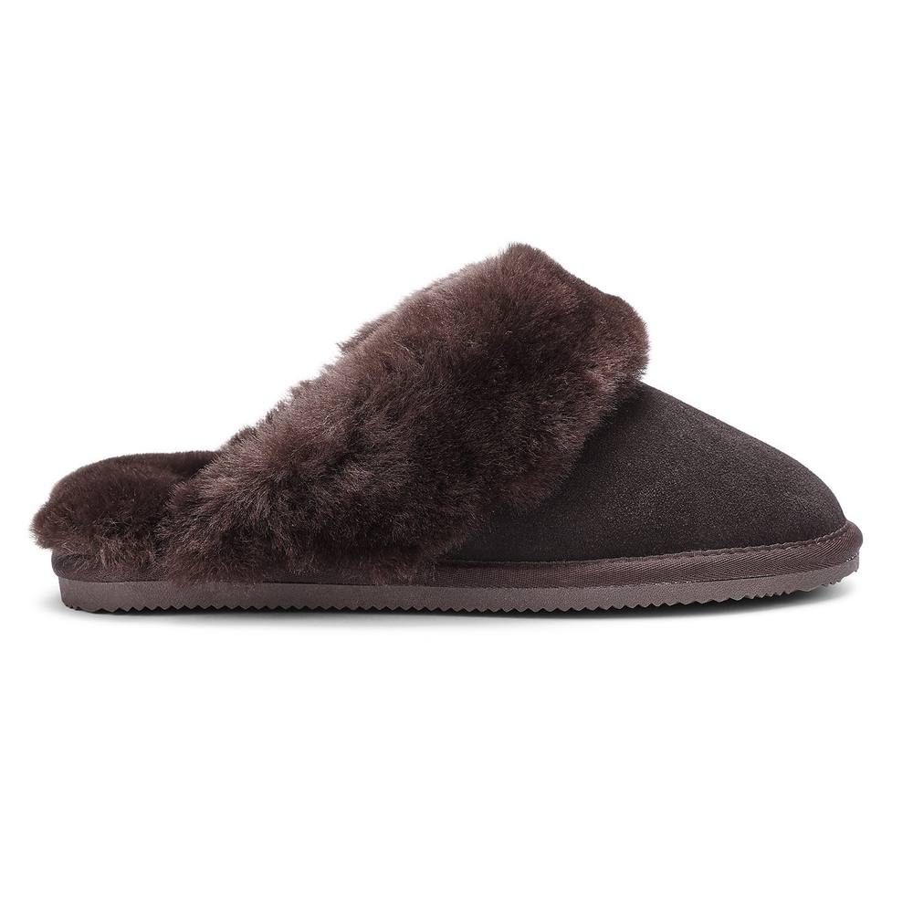 Hotter ‘candy’ Slippers In Chocolate