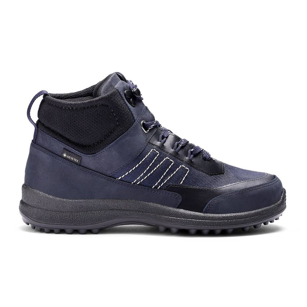 Hotter Extra Wide ‘breeze’ Gtx® Walking Boots In Navy