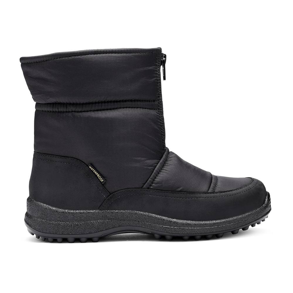 Hotter ‘traction’ Waterproof Boots In Black Hotter ‘traction’ Waterproof Boots In Black