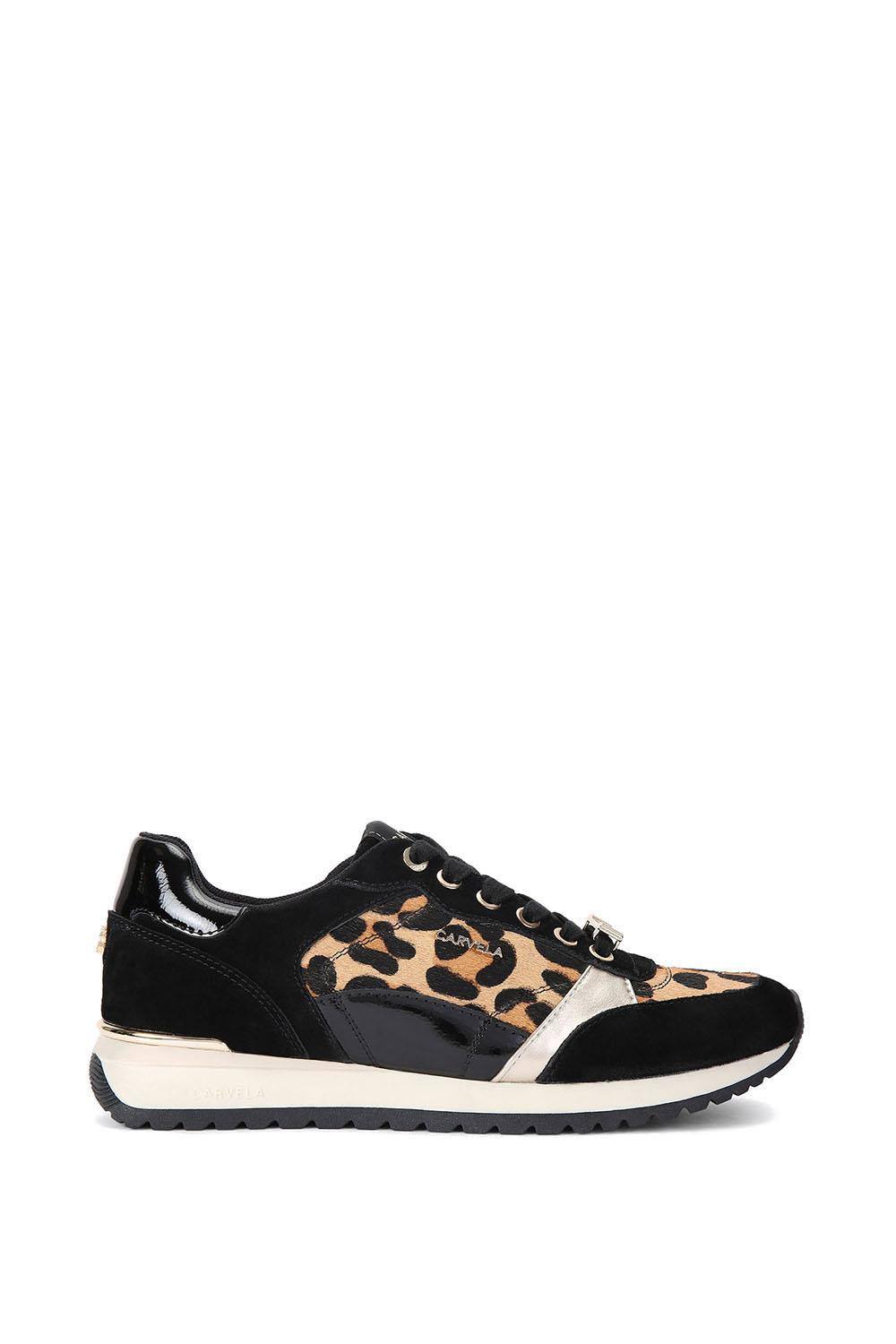 Carvela ‘florencia Sneaker’ Trainers In Black Carvela ‘florencia Sneaker’ Trainers In Black