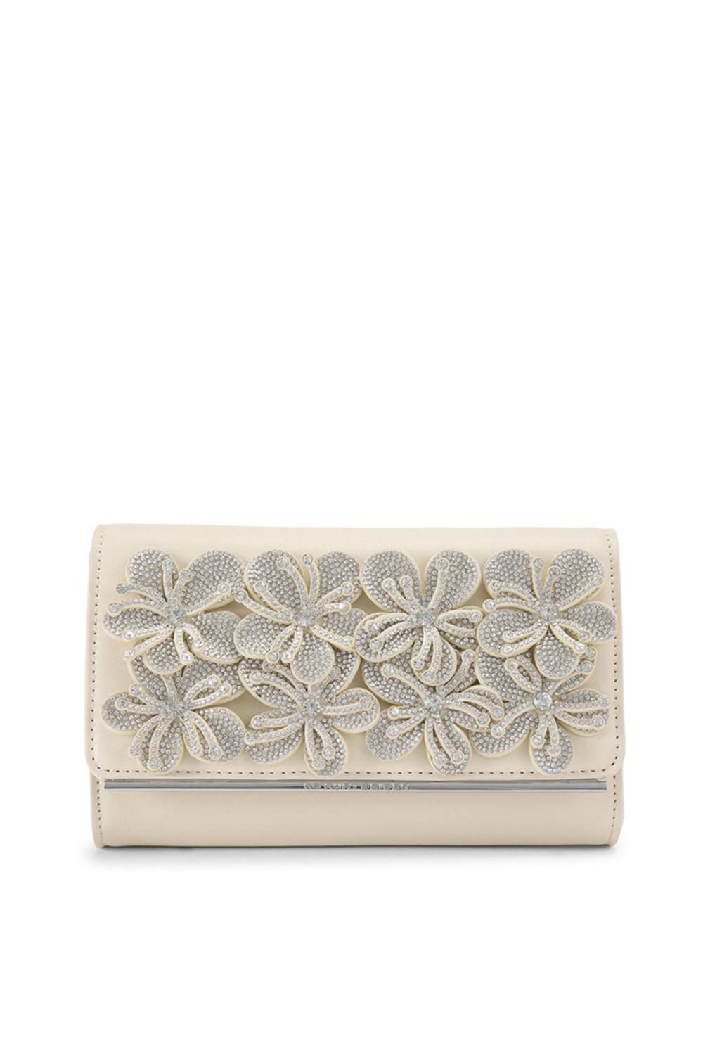 Kg Kurt Geiger ‘saskia Bag’ In Off White