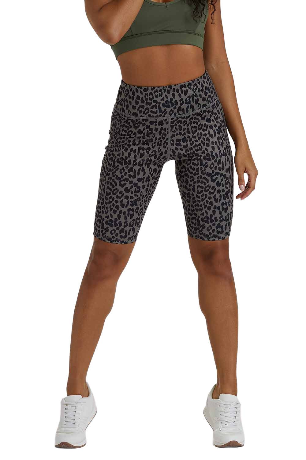 Wolf & Whistle Dusty Olive Leopard ‘shorts’ Wolf & Whistle Dusty Olive Leopard ‘shorts’