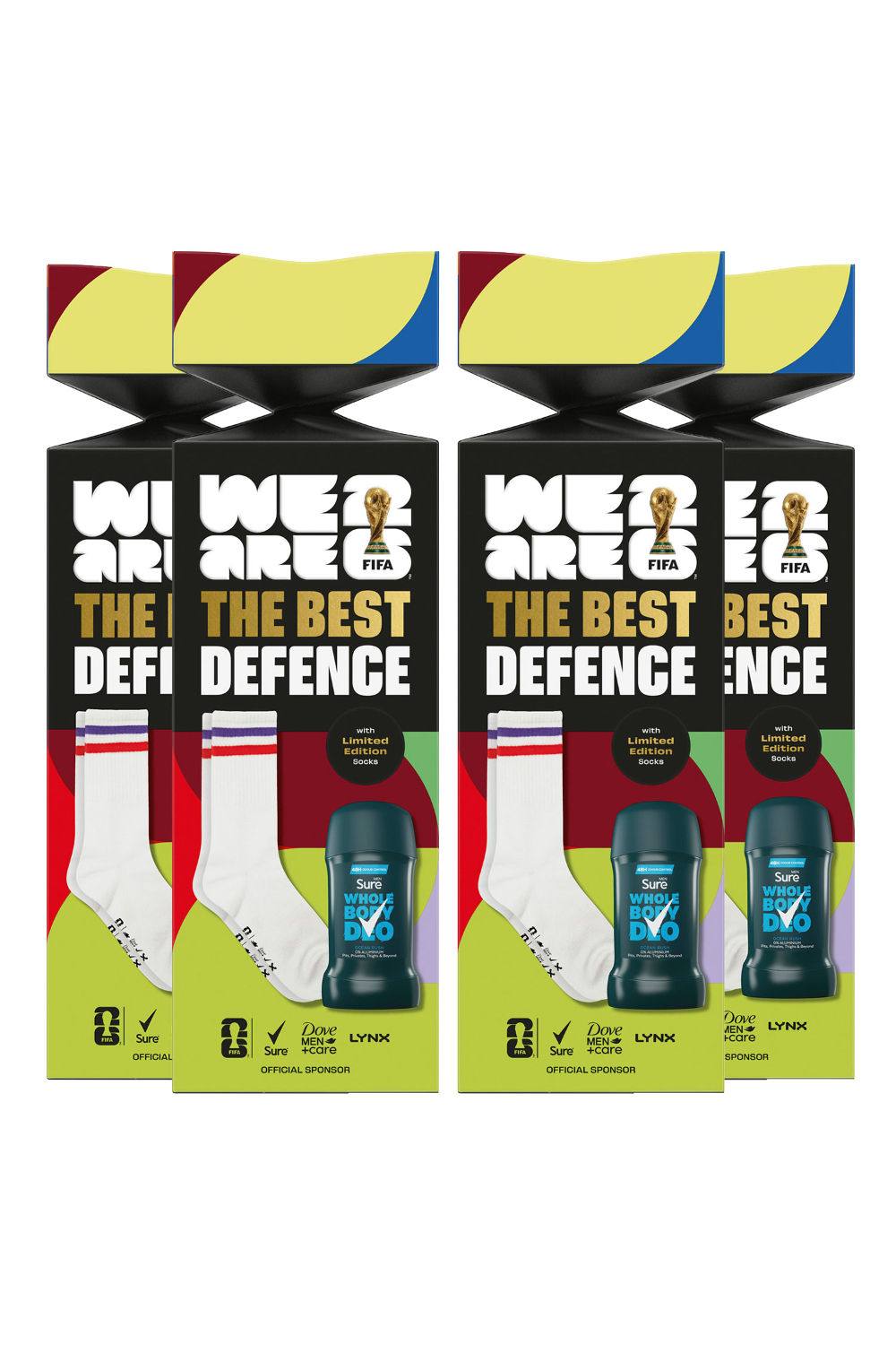 Sure The Best Defence Fifa ‘gift Set’ Whole Body Deodorant & Socks Sure The Best Defence Fifa ‘gift Set’ Whole Body Deodorant & Socks