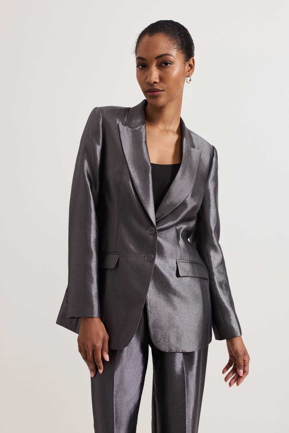 Phase Eight Sade Suit Jacket In Dark Grey Phase Eight Sade Suit Jacket In Dark Grey