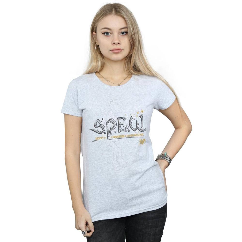 Harry Potter Dobby Elfish Welfare Cotton Shirt In Grey