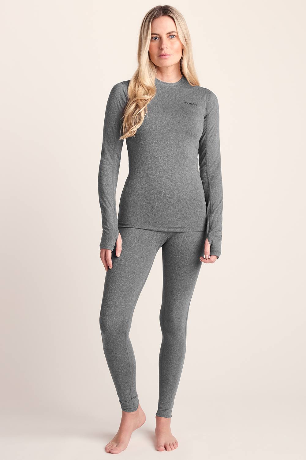 Tog ‘snowdon’ Thermal Base Layer Crew Neck In Grey
