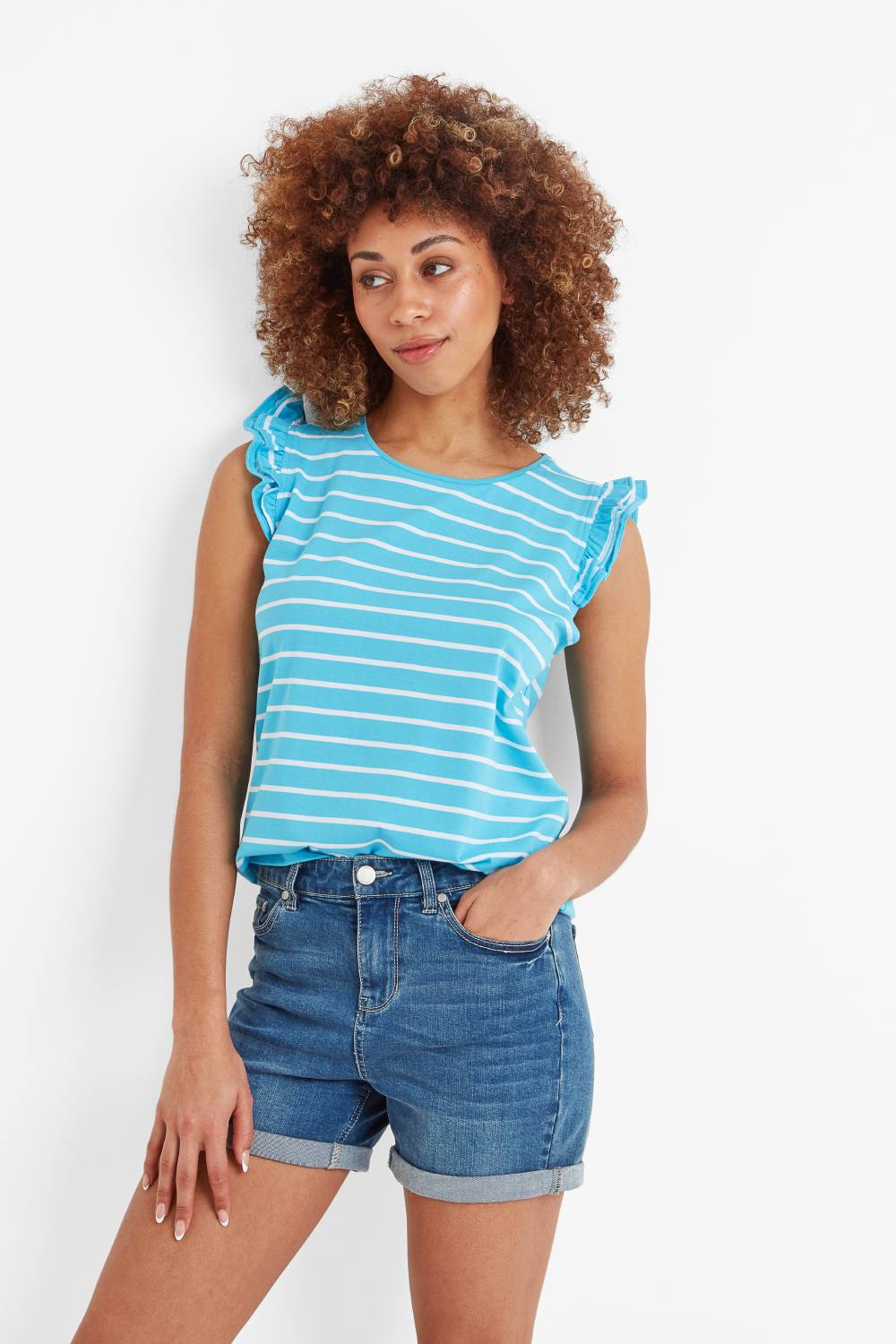 Tog ‘maribel’ Vest In Bright Blue