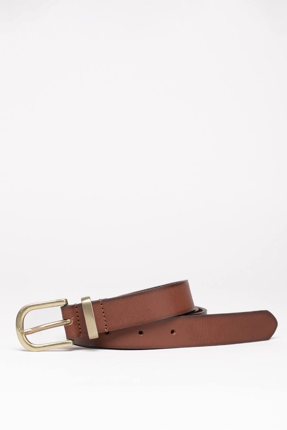 Lakeland Leather ‘kelsick’ Leather Belt In Tan