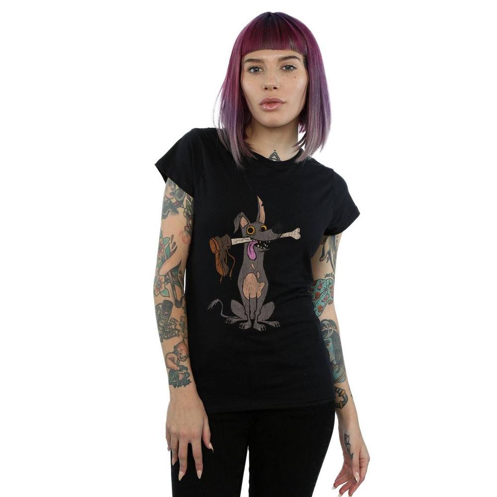 Disney Coco Dante With Bone Cotton Shirt In Black Disney Coco Dante With Bone Cotton Shirt In Black