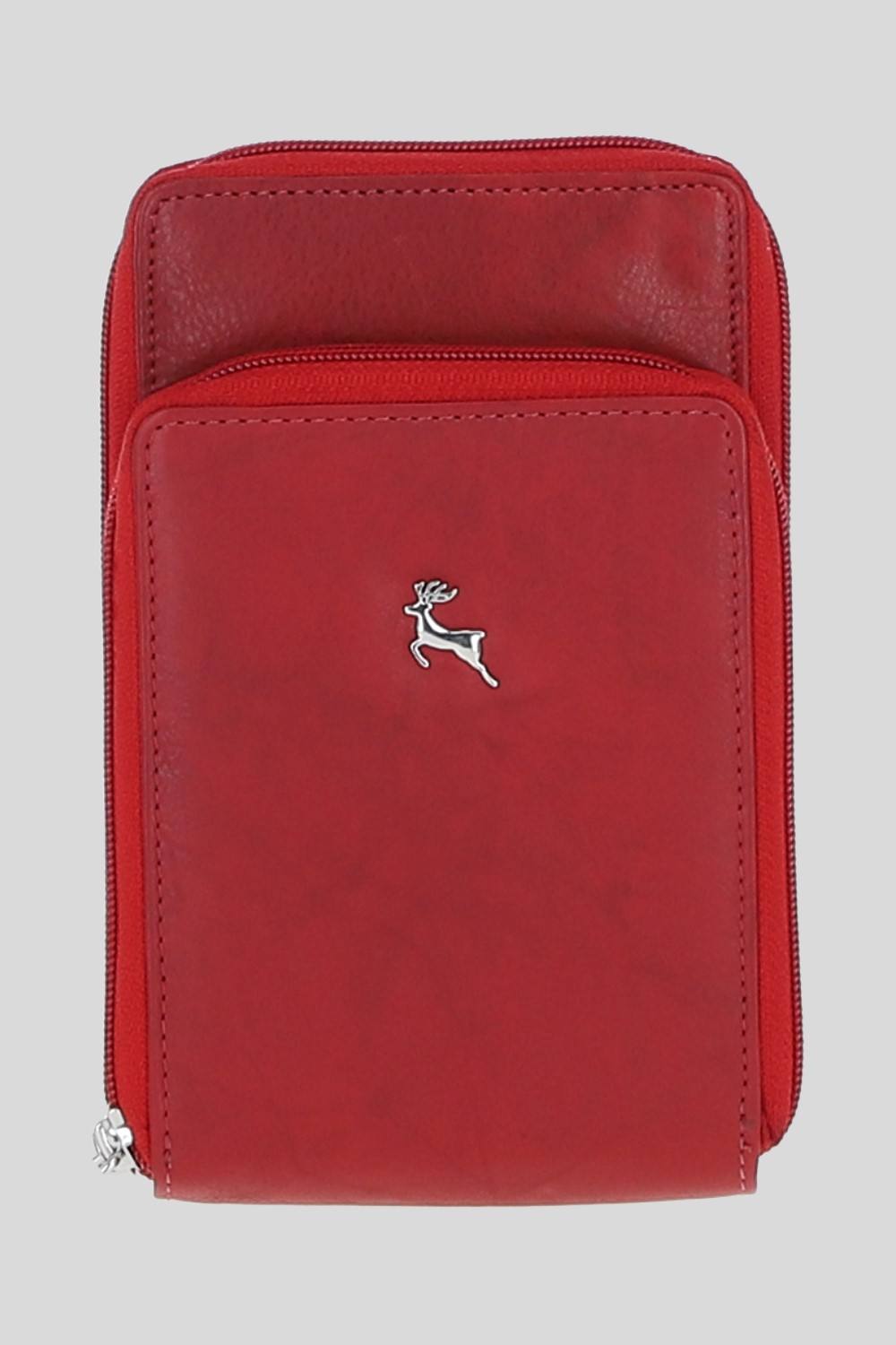 Ashwood Leather ‘aphrodite’ Real Leather Crossbody Smart Phone Bag In Red Ashwood Leather ‘aphrodite’ Real Leather Crossbody Smart Phone Bag In Red