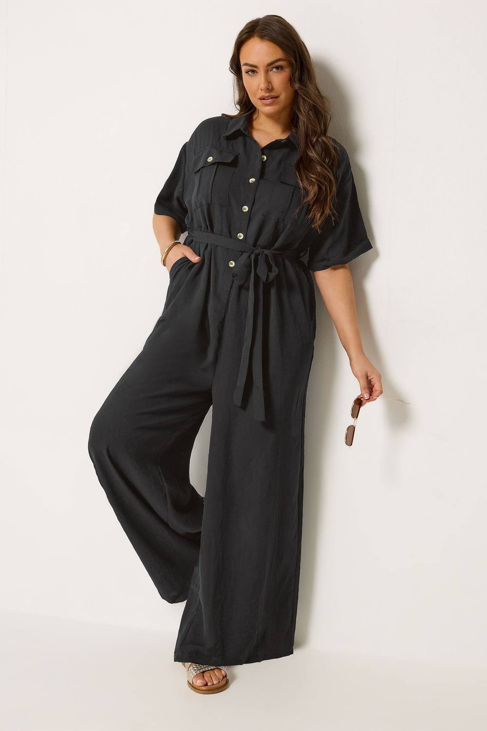 Yours Boiler Suit In Black Yours Boiler Suit In Black