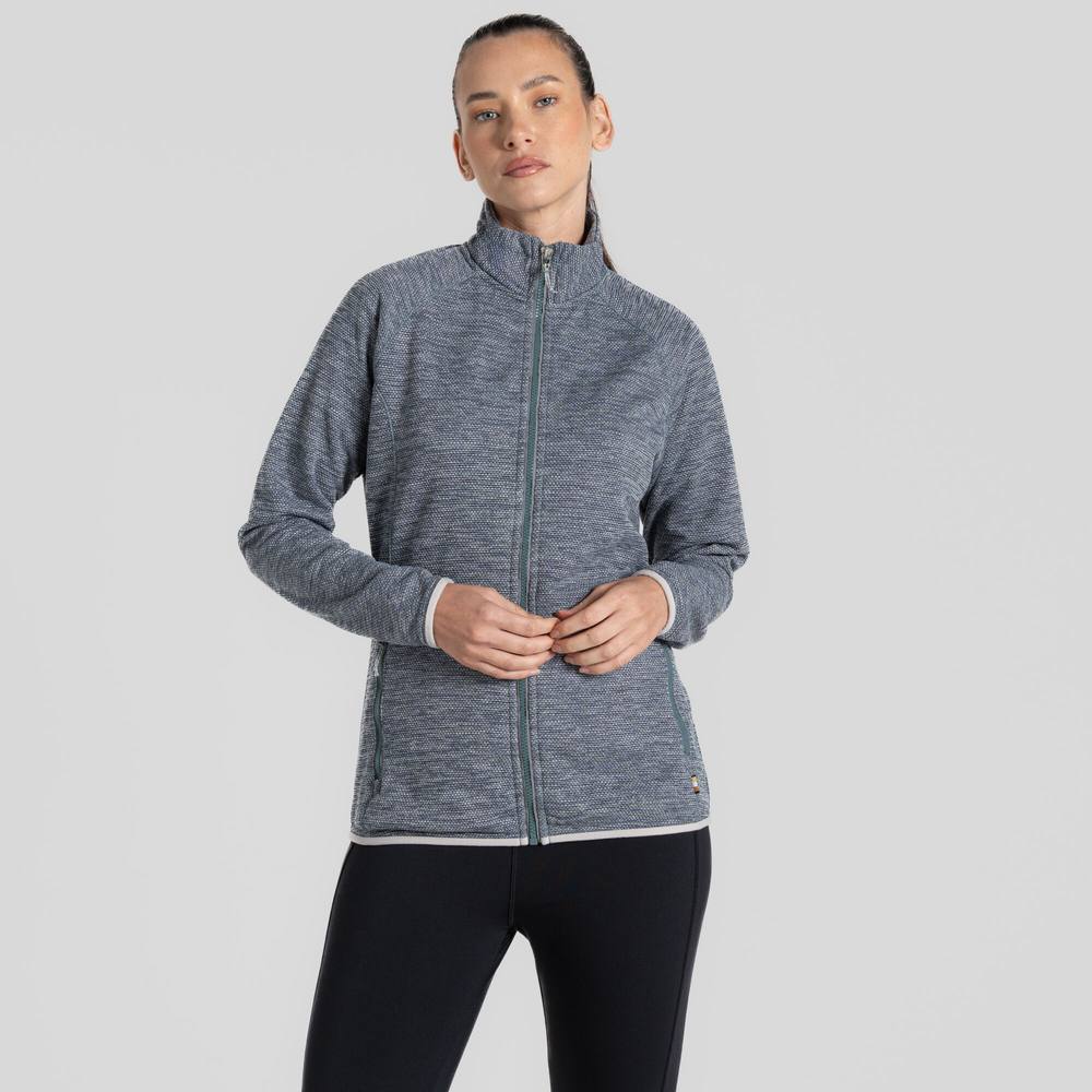 Craghoppers Tarvos Insulating Expedition Fleece Jacket In Mid Grey