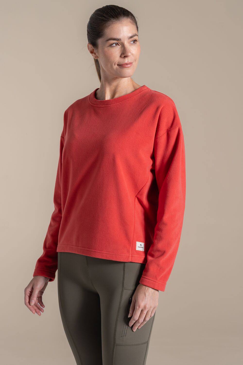 Craghoppers Miska Insulating Fleece In Red Craghoppers Miska Insulating Fleece In Red