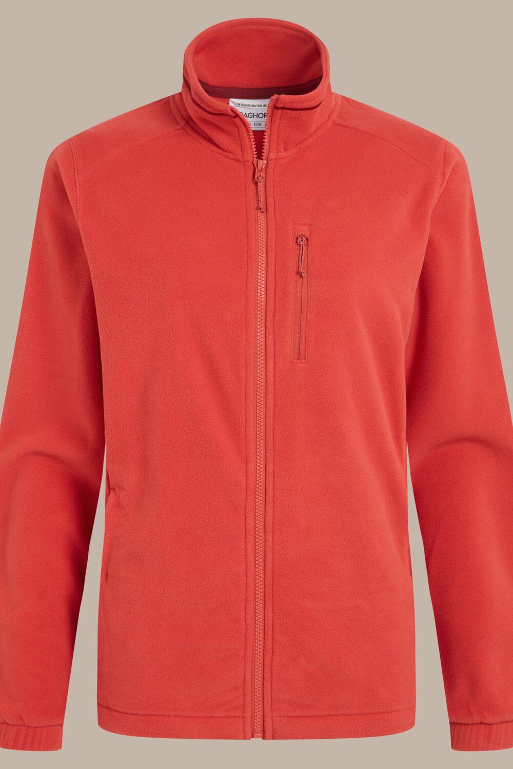 Craghoppers Miska Plus Lightweight Insulating Fleece Jacket In Red Craghoppers Miska Plus Lightweight Insulating Fleece Jacket In Red