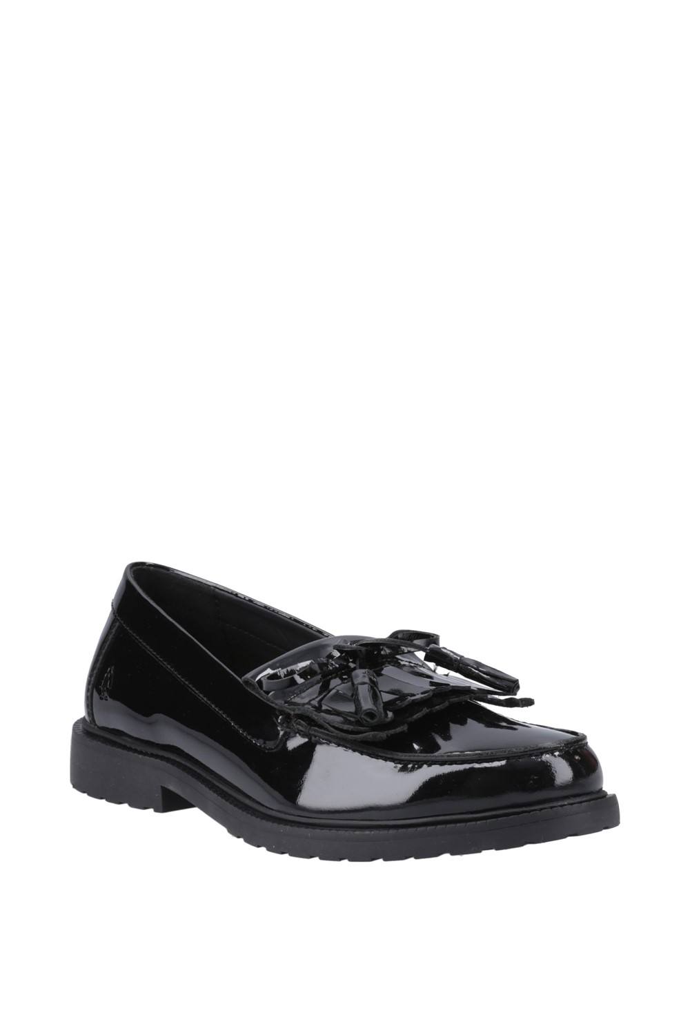 Hush Puppies Verity Kiltie Loafer Patent In Black