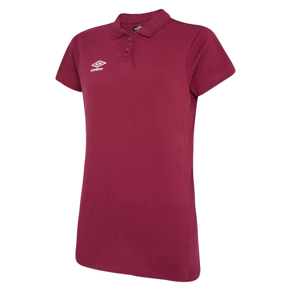 Umbro Club Essential Polo Shirt In Scarlet